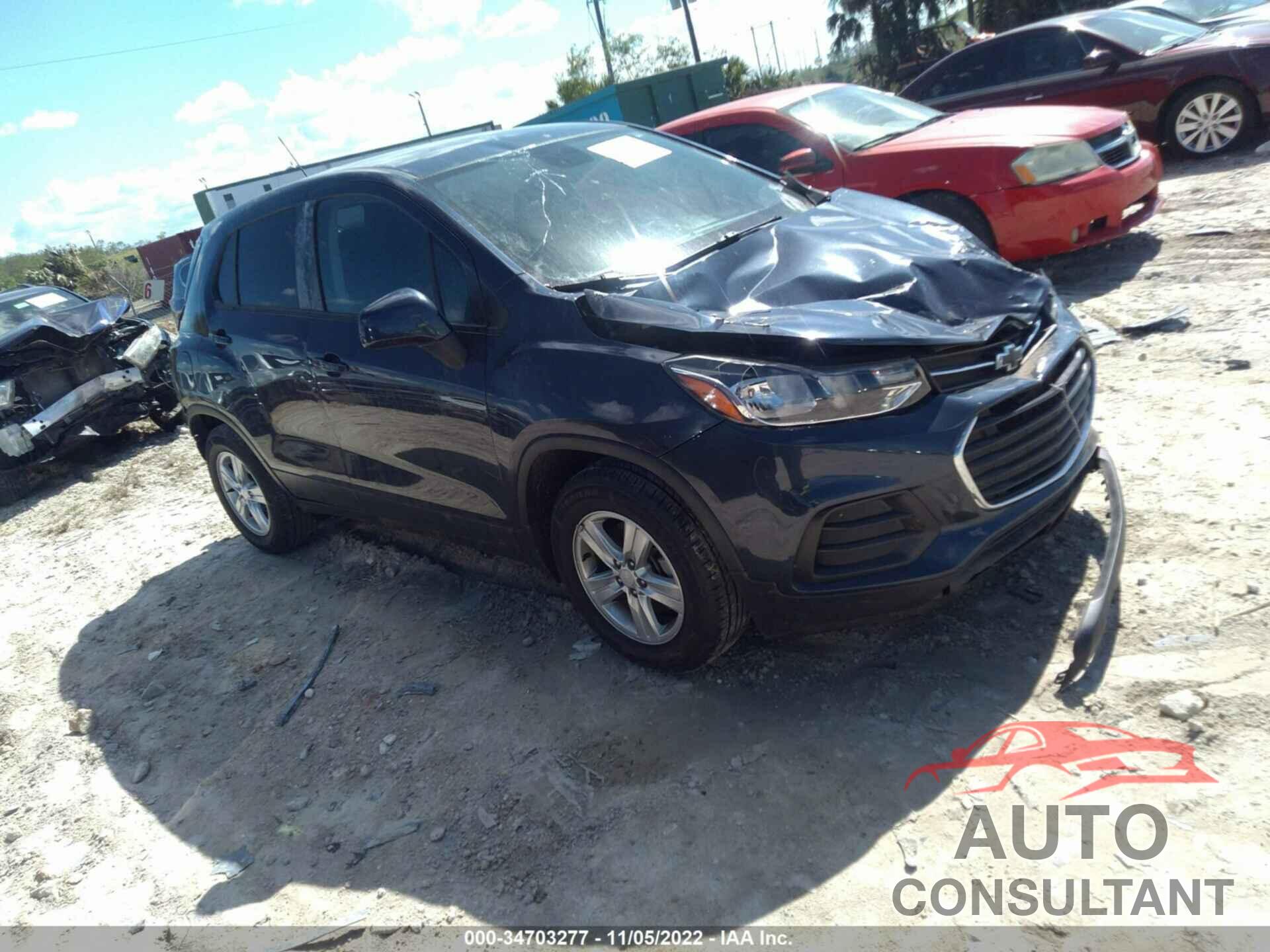 CHEVROLET TRAX 2019 - 3GNCJKSB1KL250641