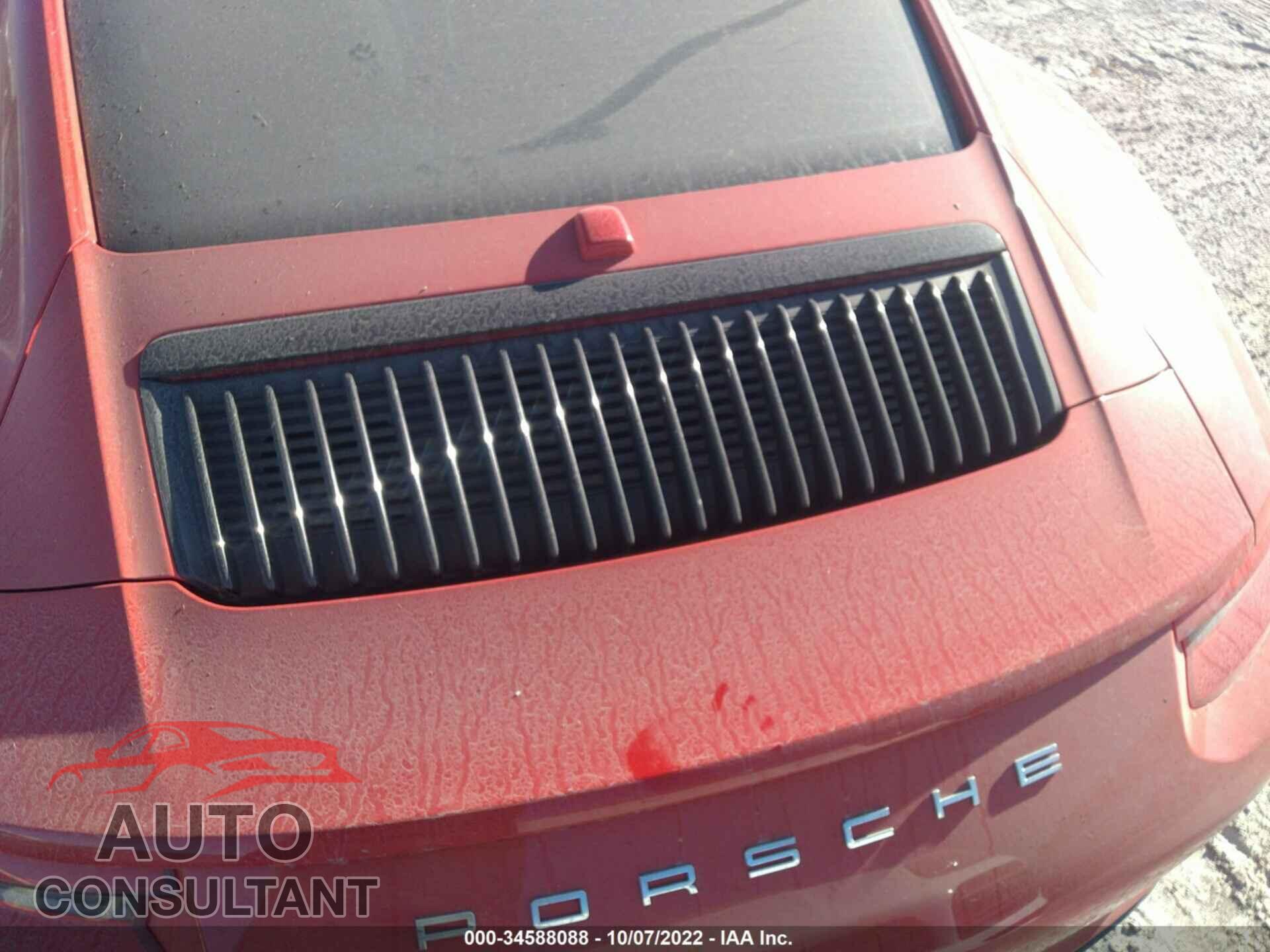 PORSCHE 911 2017 - WP0AB2A96HS123096