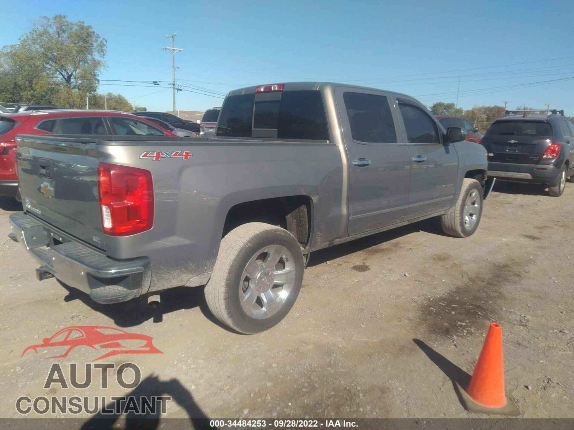 CHEVROLET SILVERADO 1500 2017 - 3GCUKSECXHG255501