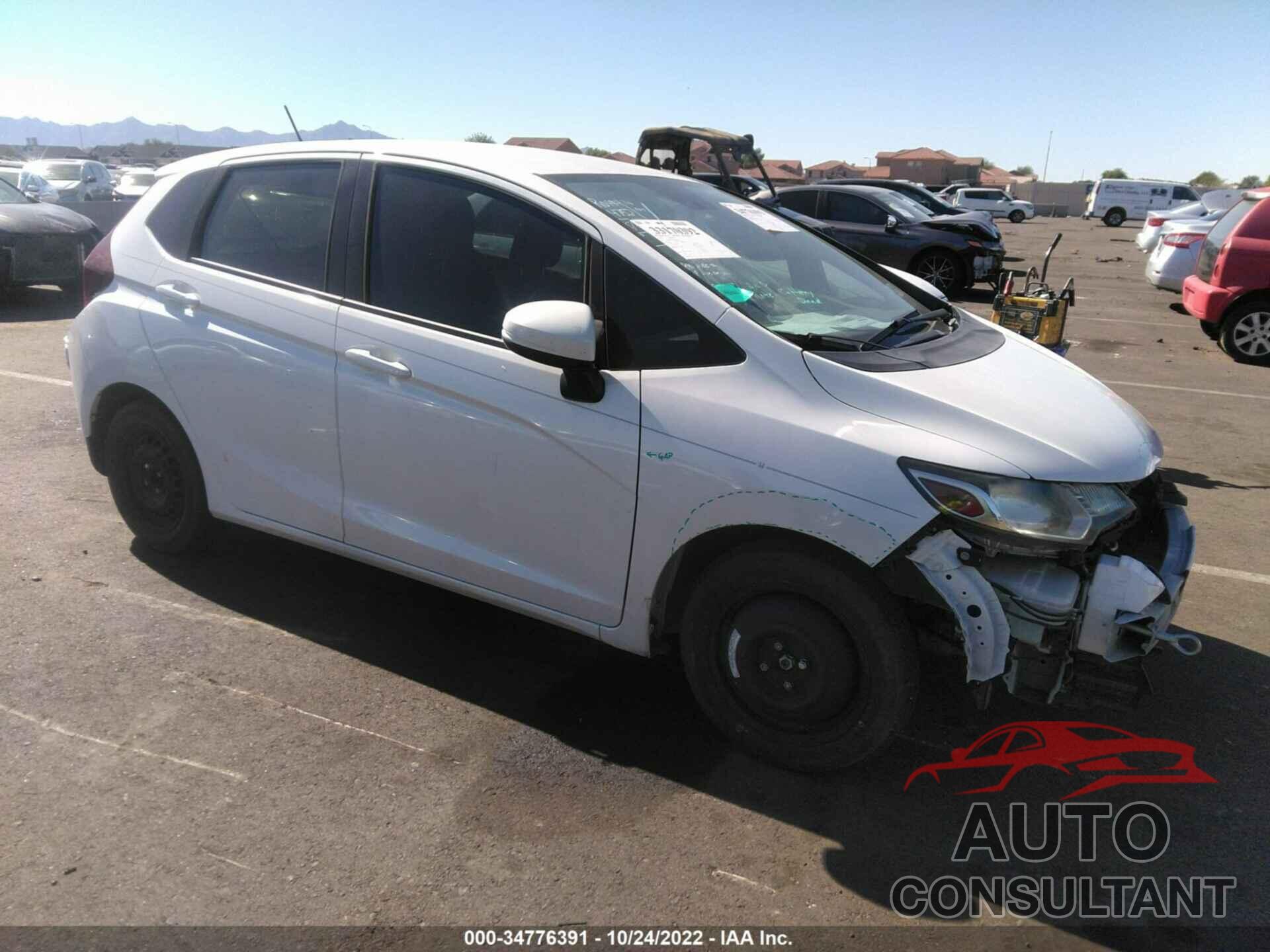 HONDA FIT 2016 - JHMGK5H54GX005966