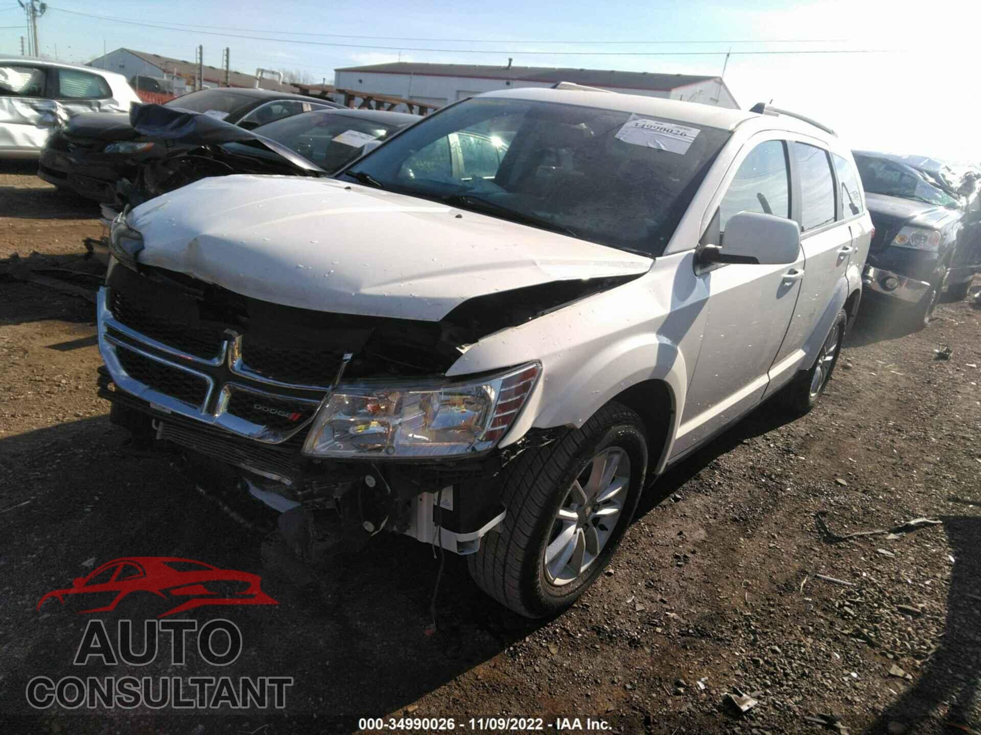 DODGE JOURNEY 2017 - 3C4PDCBG5HT581427