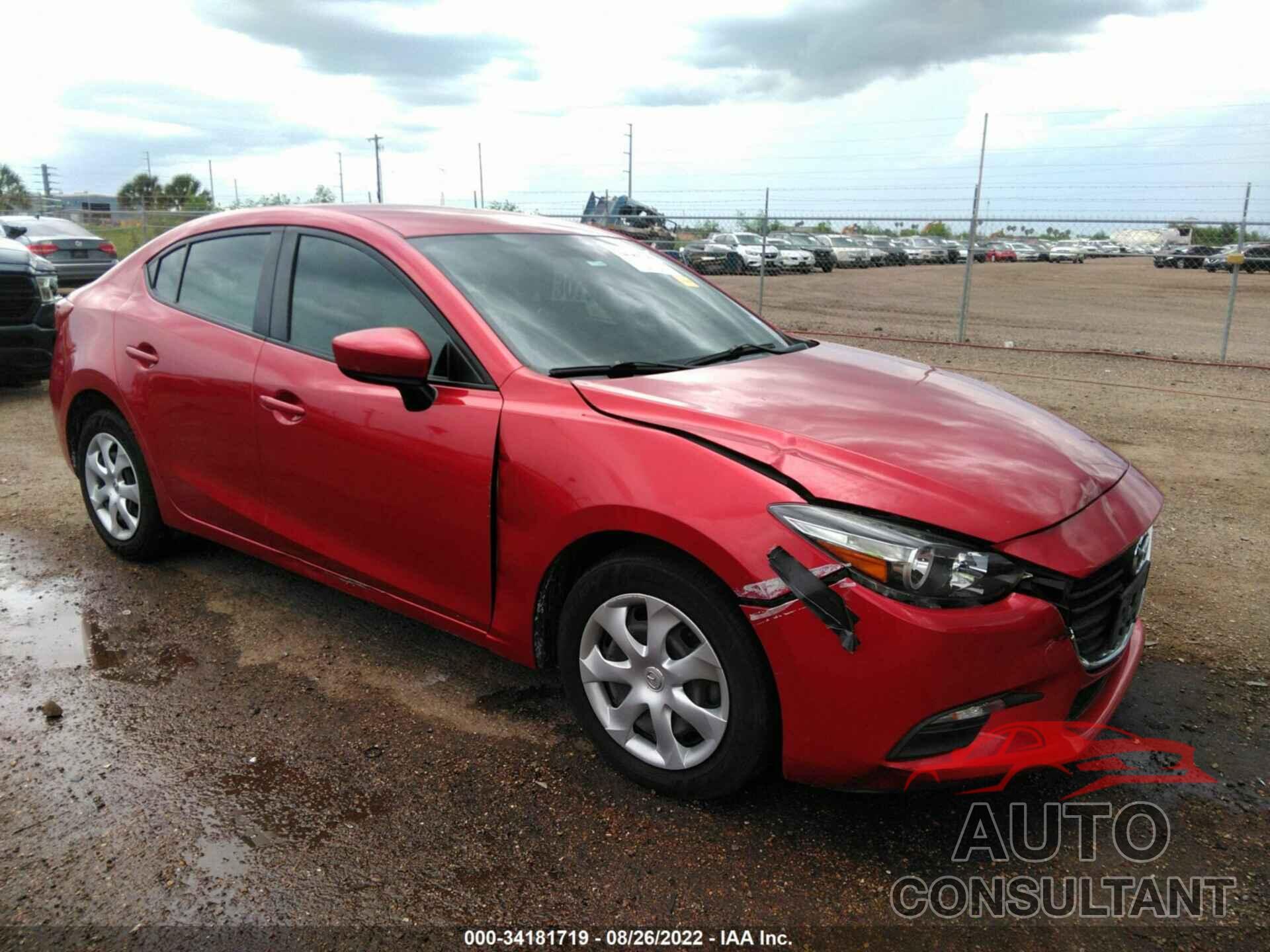 MAZDA MAZDA3 4-DOOR 2017 - 3MZBN1U70HM119311