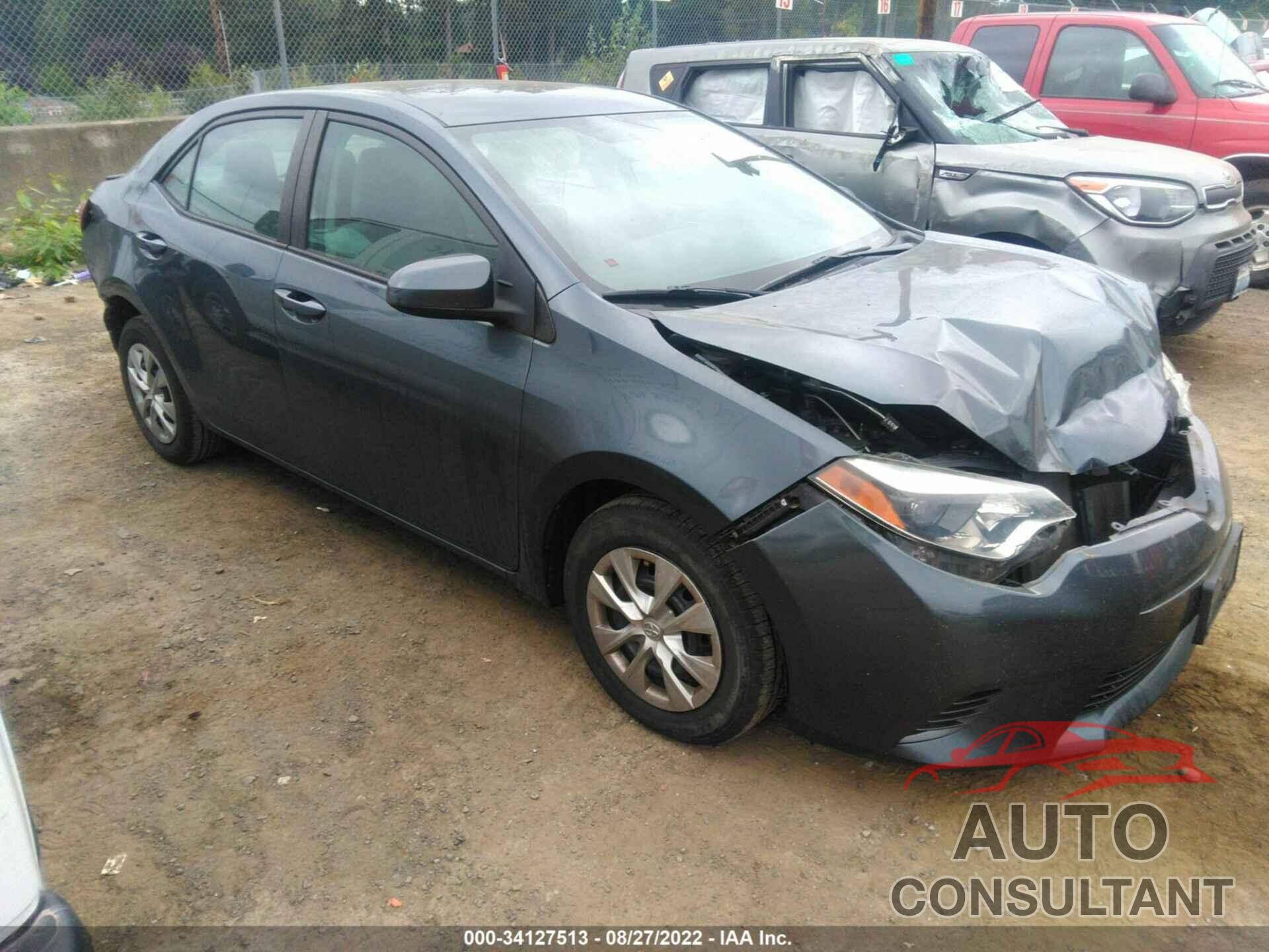 TOYOTA COROLLA 2016 - 2T1BPRHEXGC534938