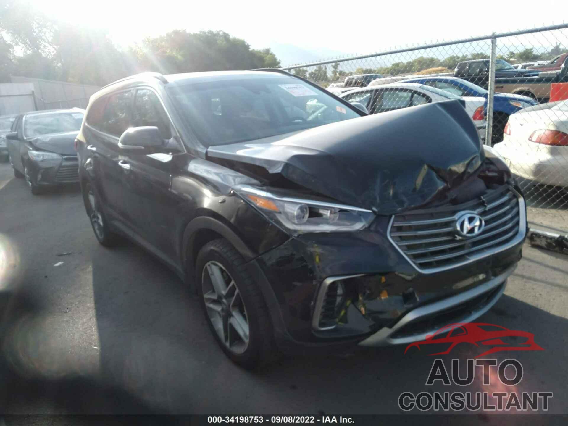 HYUNDAI SANTA FE 2017 - KM8SRDHF5HU250395