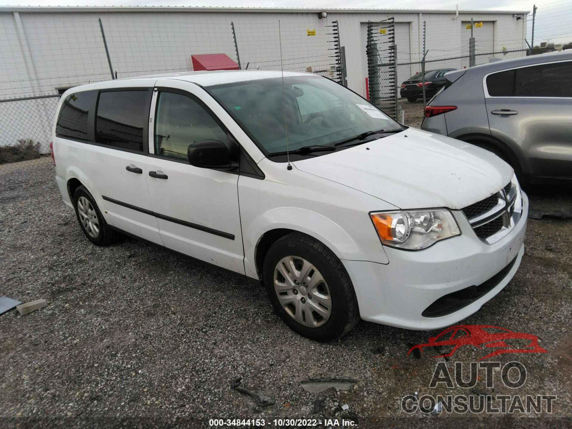 DODGE GRAND CARAVAN 2016 - 2C4RDGBG4GR218327