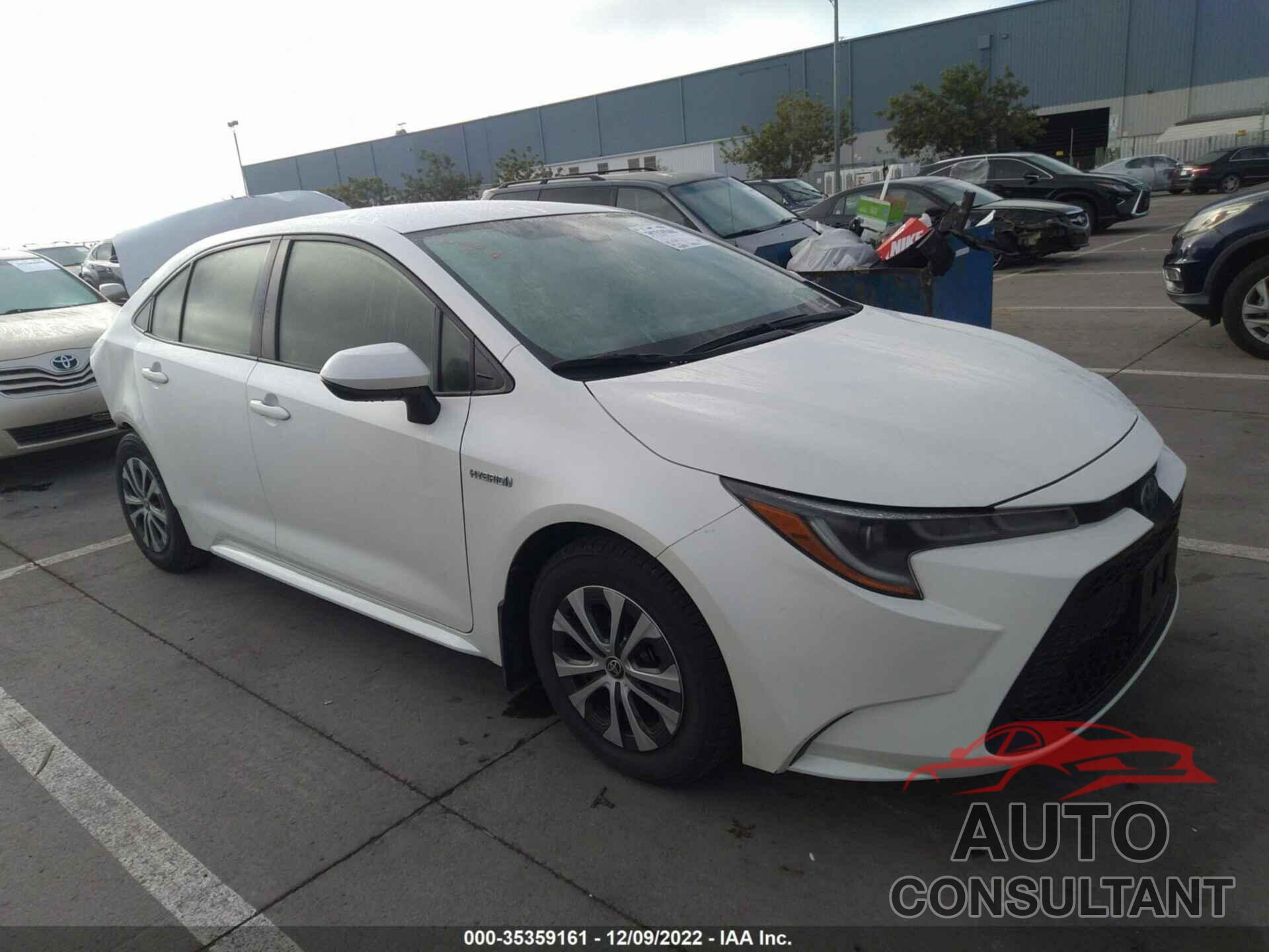 TOYOTA COROLLA 2020 - JTDEBRBE3LJ005494