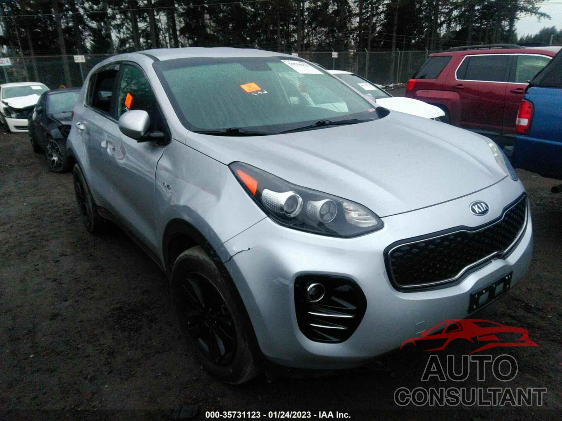 KIA SPORTAGE 2018 - KNDPMCAC1J7322538