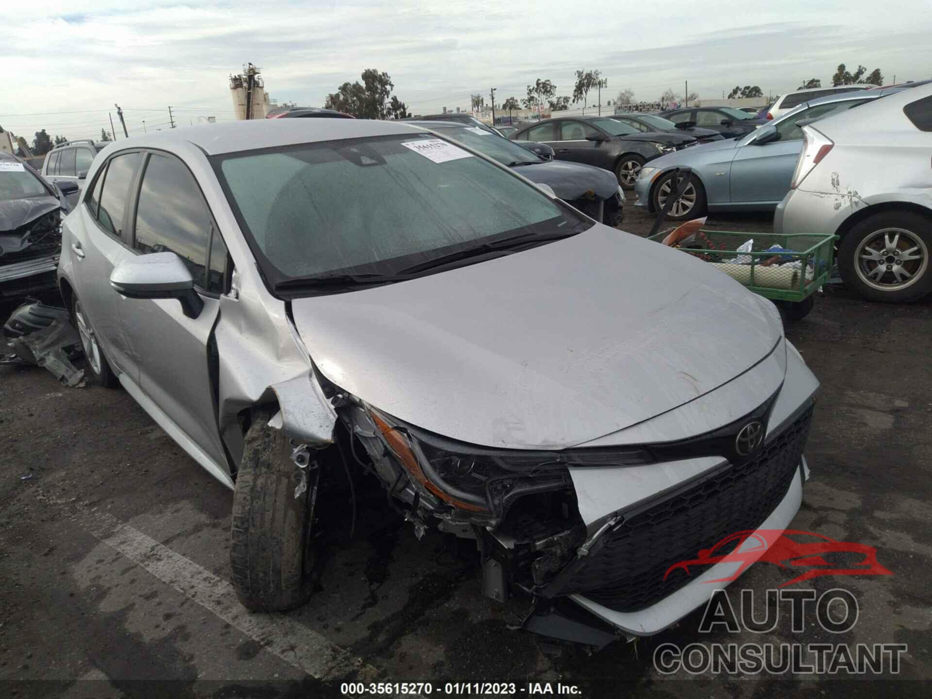 TOYOTA COROLLA 2022 - JTND4MBE4N3159742