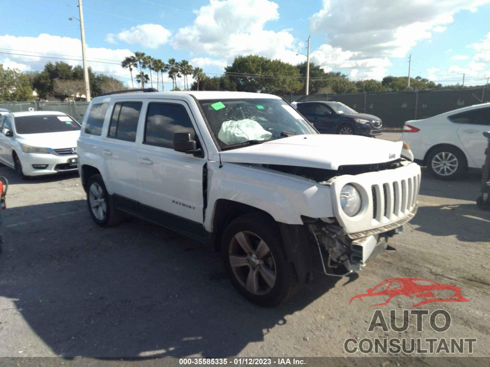 JEEP PATRIOT 2017 - 1C4NJPFA0HD161349