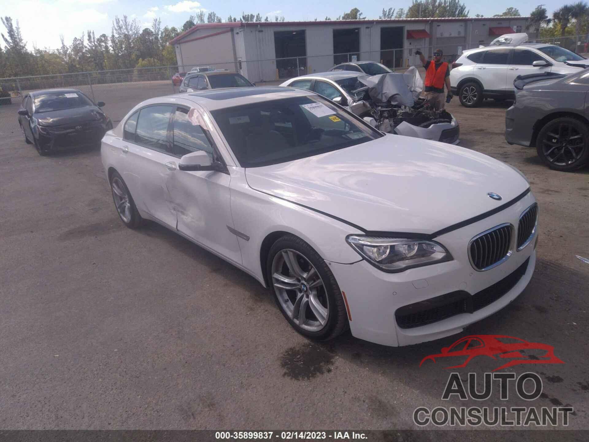 BMW 7 SERIES 2015 - WBAYF4C57FGS99144