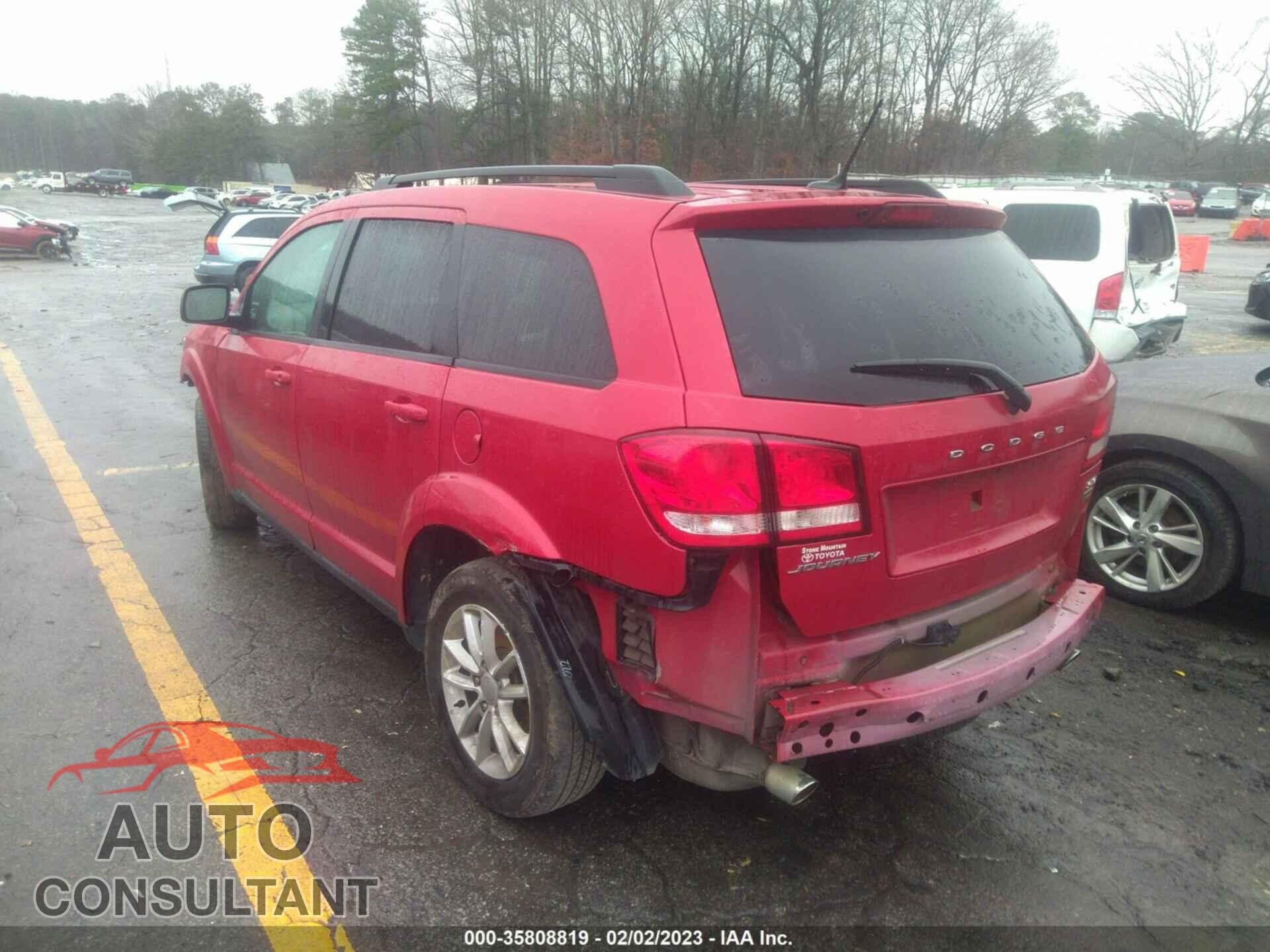 DODGE JOURNEY 2017 - 3C4PDCBG8HT523523