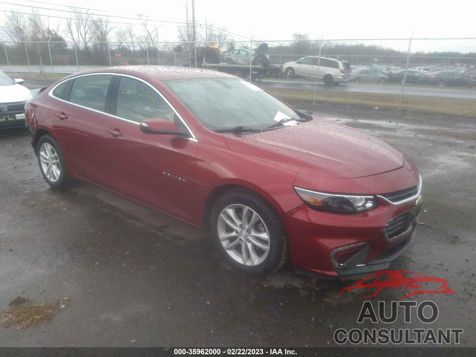 CHEVROLET MALIBU 2017 - 1G1ZE5ST9HF130714