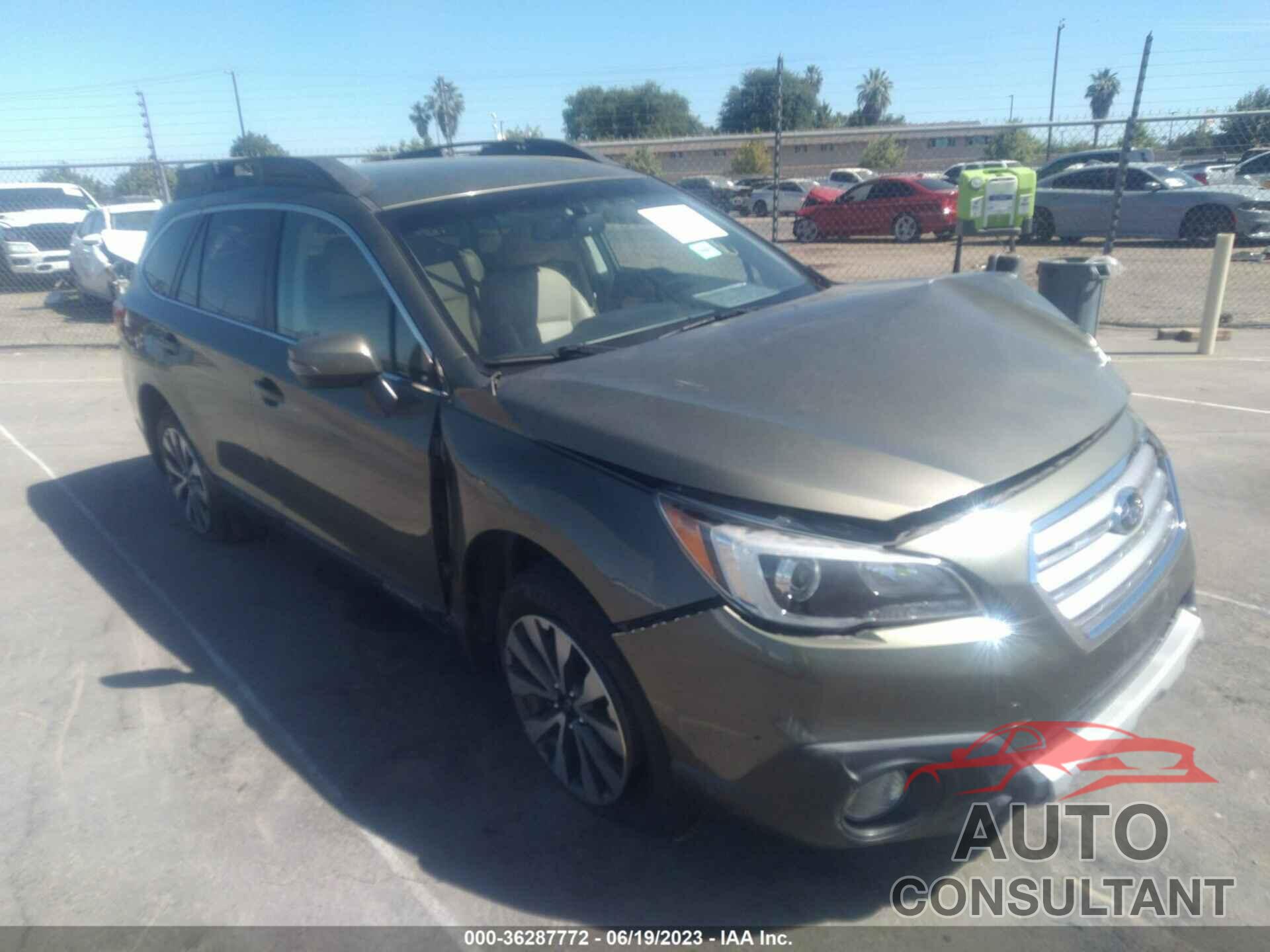 SUBARU OUTBACK 2016 - 4S4BSAJC3G3288358