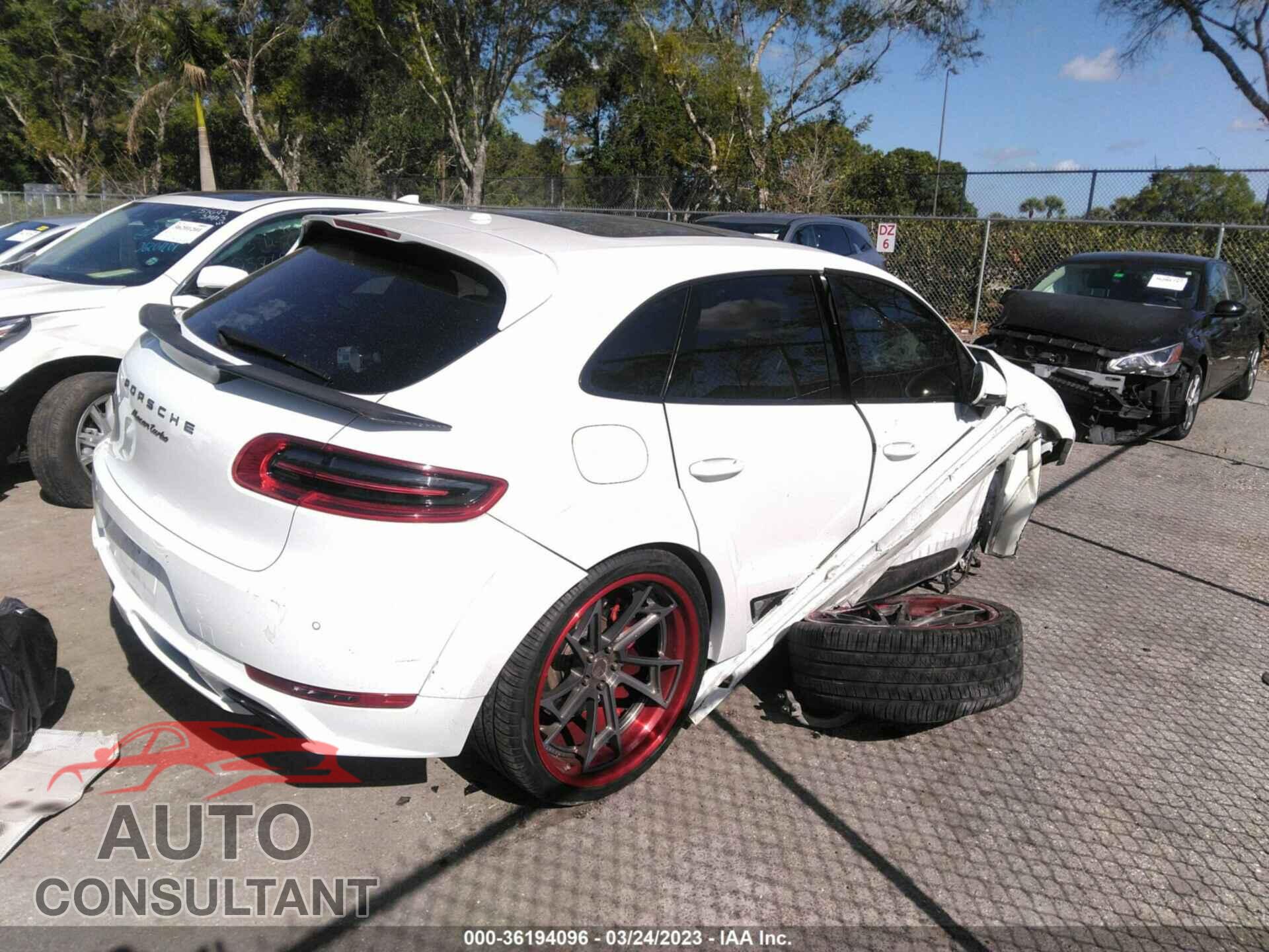 PORSCHE MACAN 2016 - WP1AF2A59GLB90834