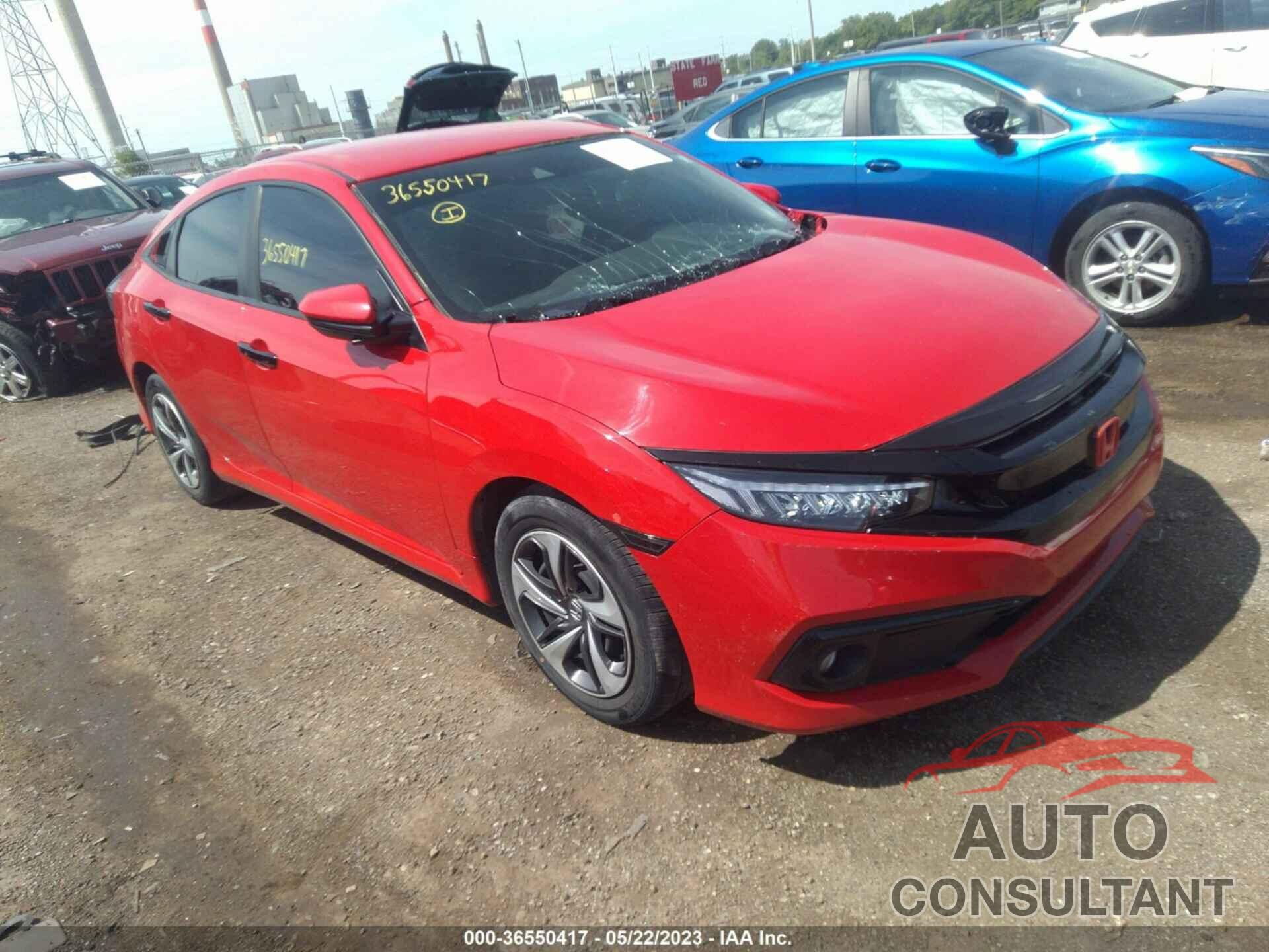 HONDA CIVIC 2019 - 2HGFC2F88KH510204