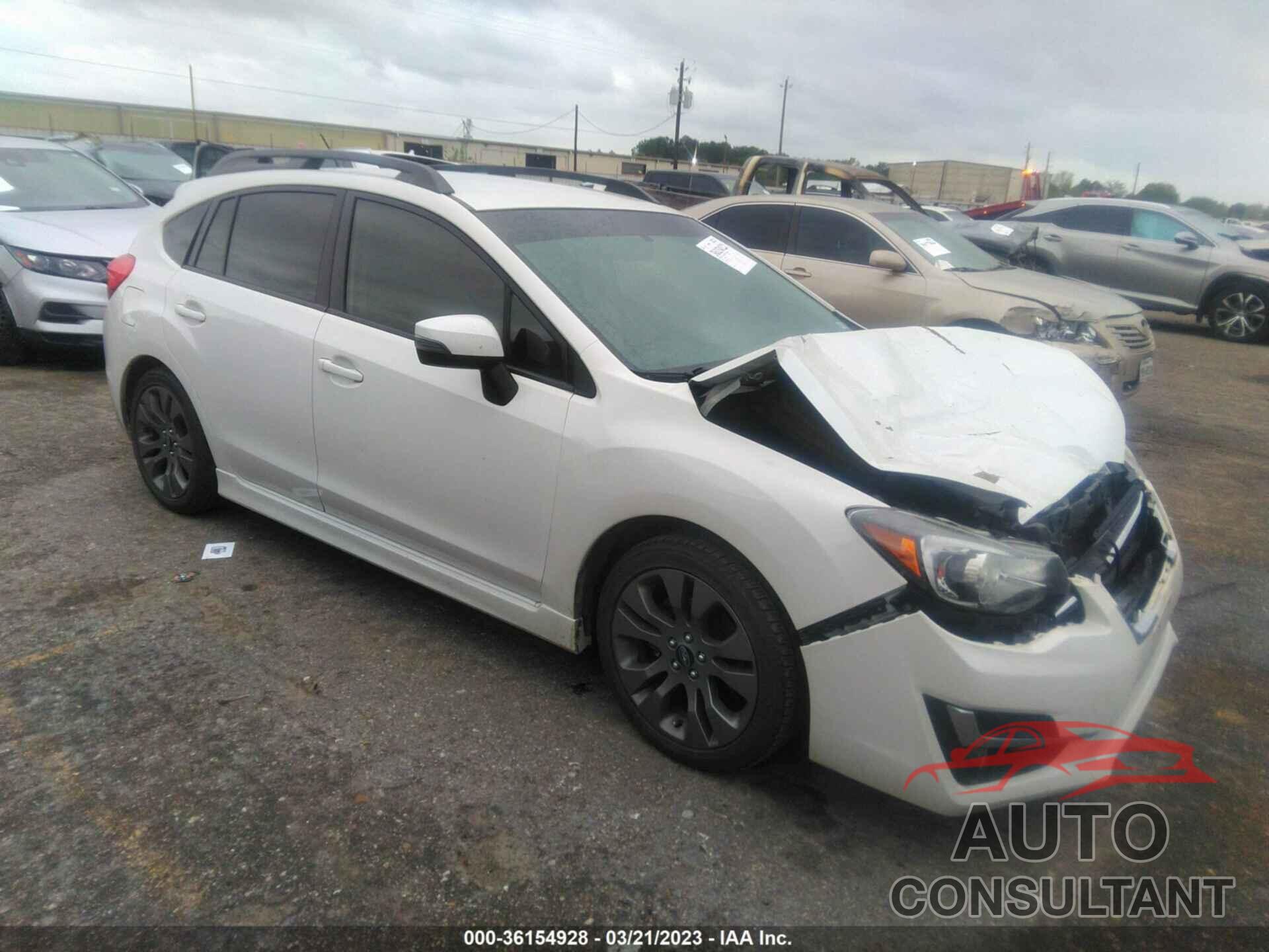 SUBARU IMPREZA WAGON 2016 - JF1GPAP69GH201195