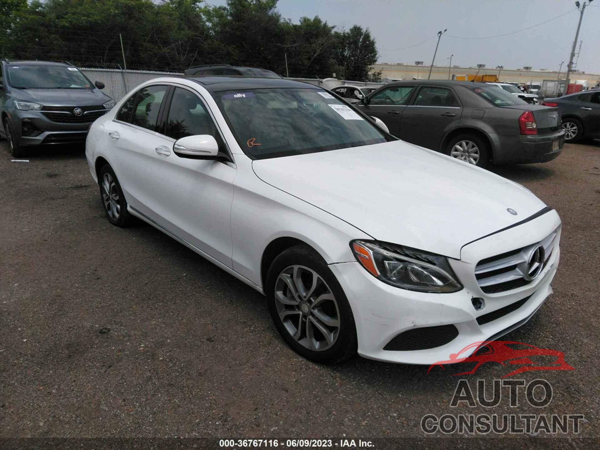 MERCEDES-BENZ C-CLASS 2015 - 55SWF4KB4FU018413