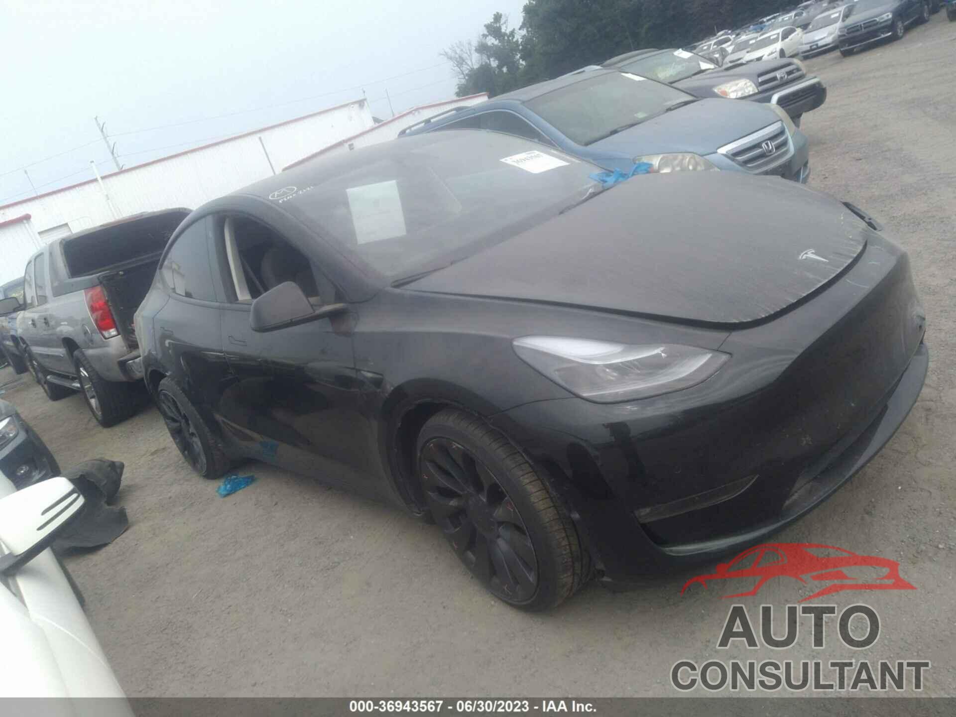 TESLA MODEL Y 2022 - 7SAYGDEF7NF397494