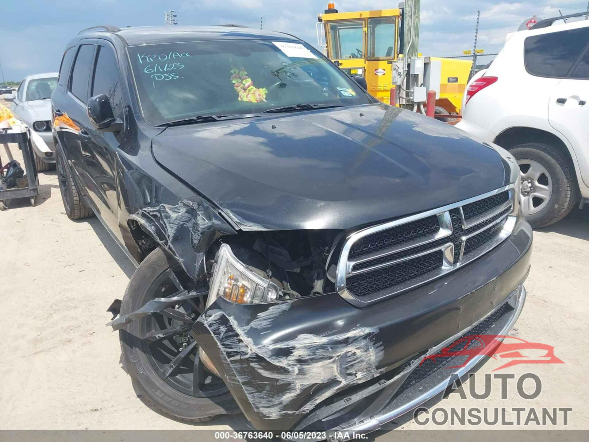 DODGE DURANGO 2016 - 1C4RDHDG6GC386952