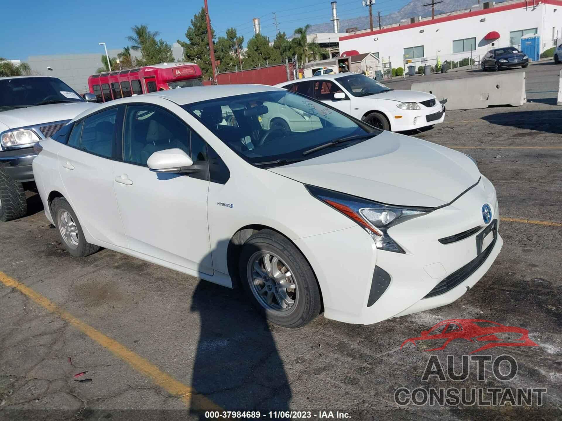 TOYOTA PRIUS 2016 - JTDKBRFU6G3505034