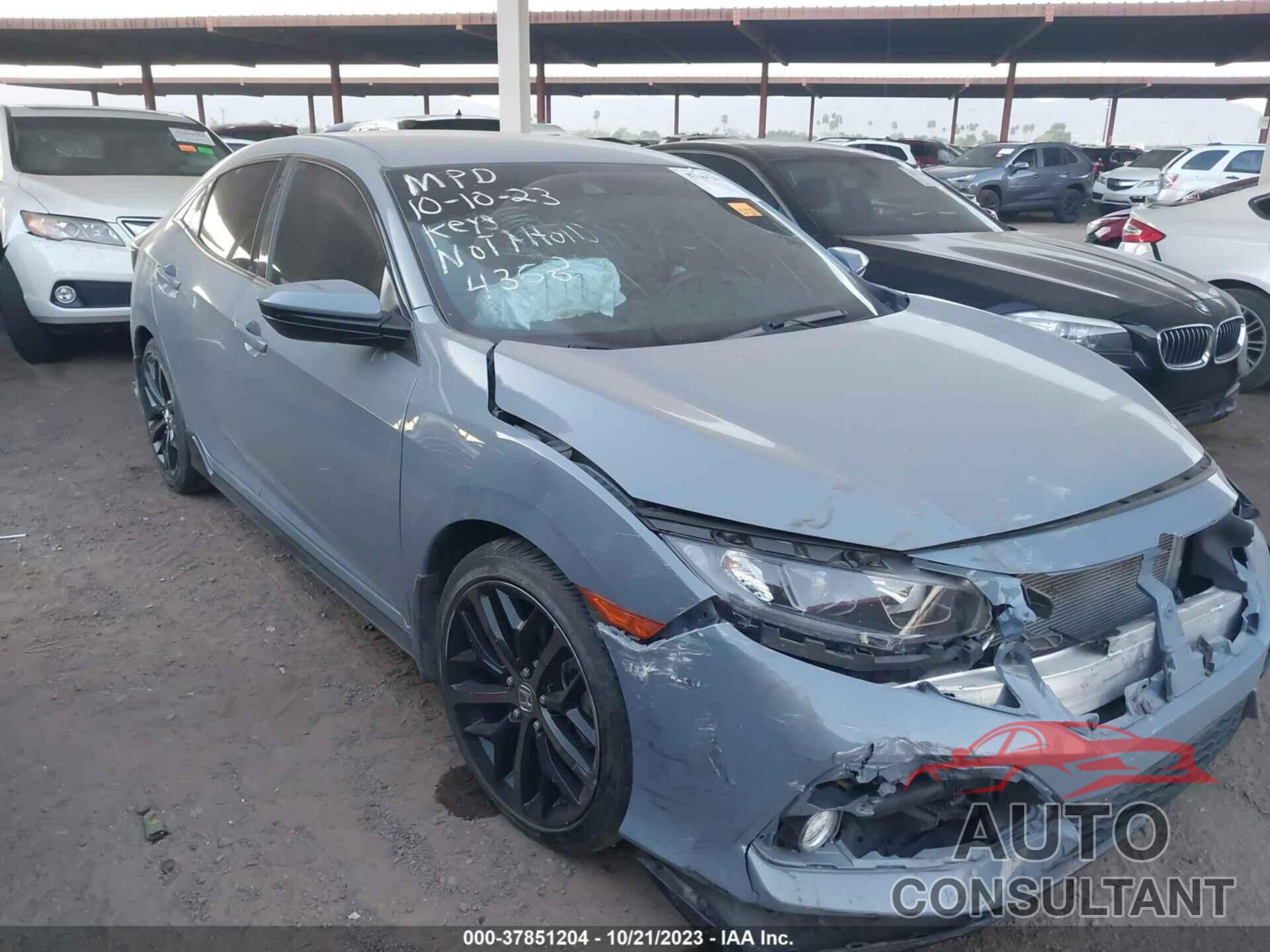 HONDA CIVIC 2021 - SHHFK7H49MU204368