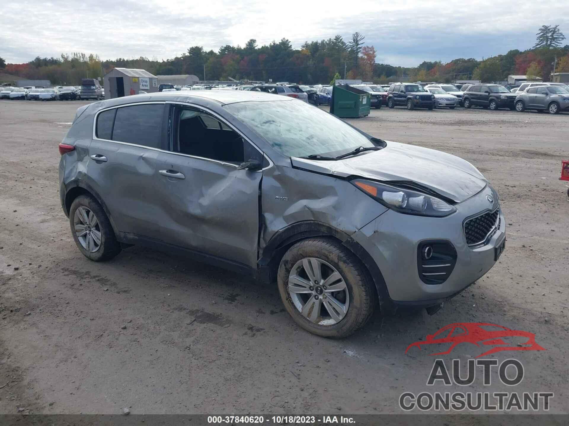 KIA SPORTAGE 2019 - KNDPMCAC3K7599029