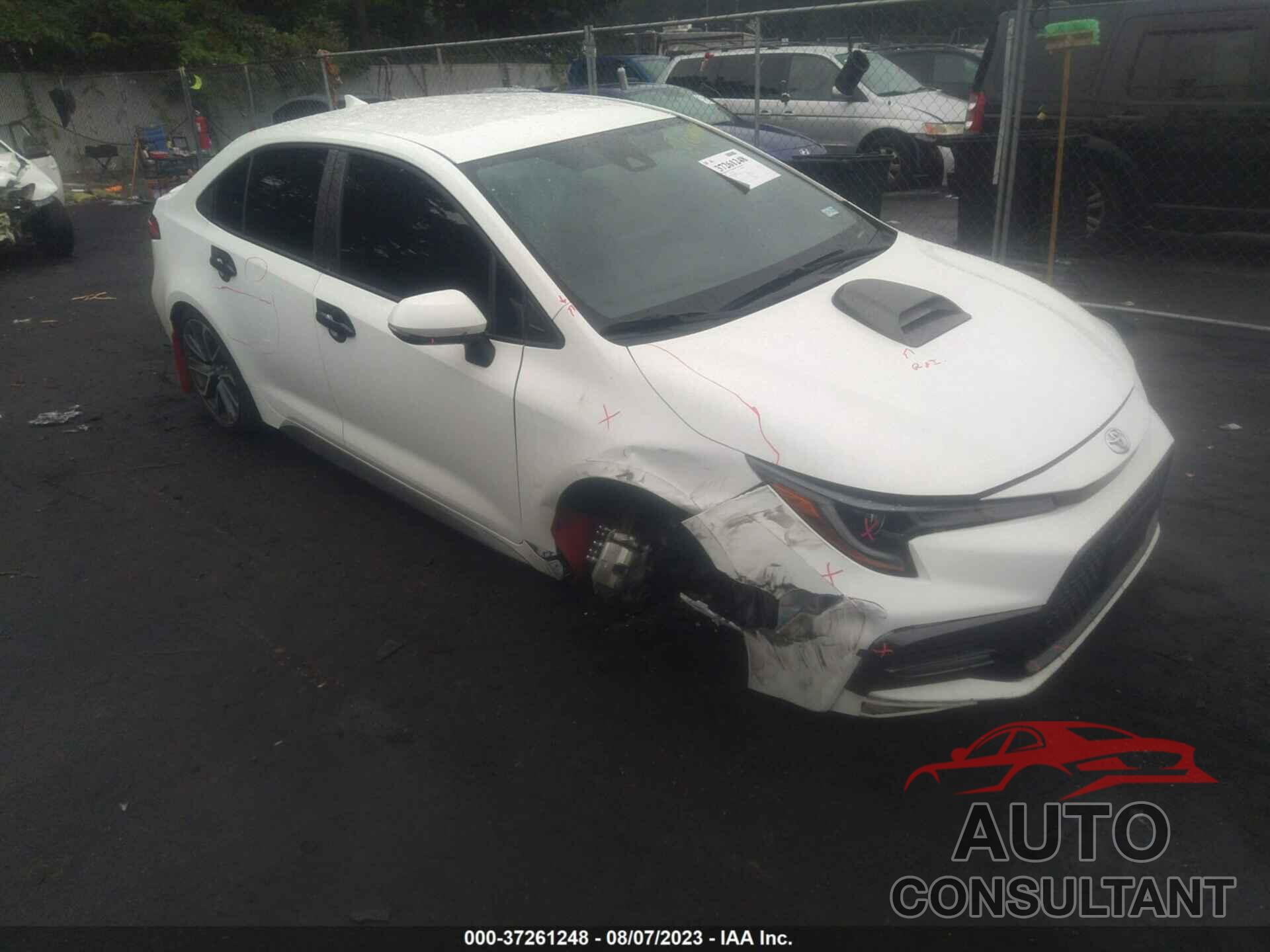 TOYOTA COROLLA 2021 - JTDS4MCE8MJ066159