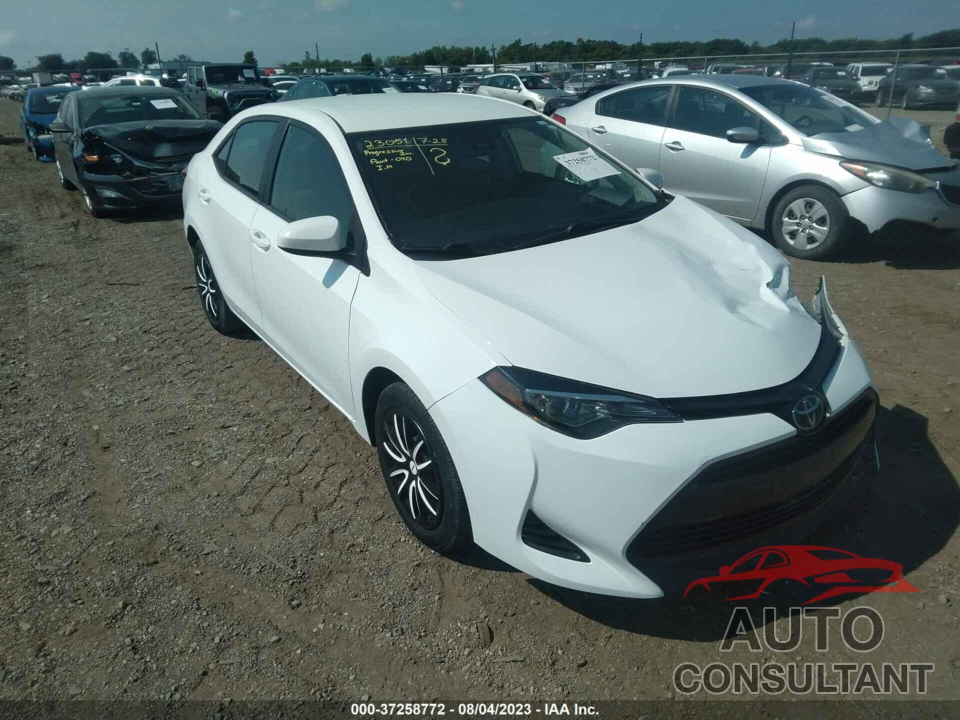 TOYOTA COROLLA 2019 - 5YFBURHE4KP899794