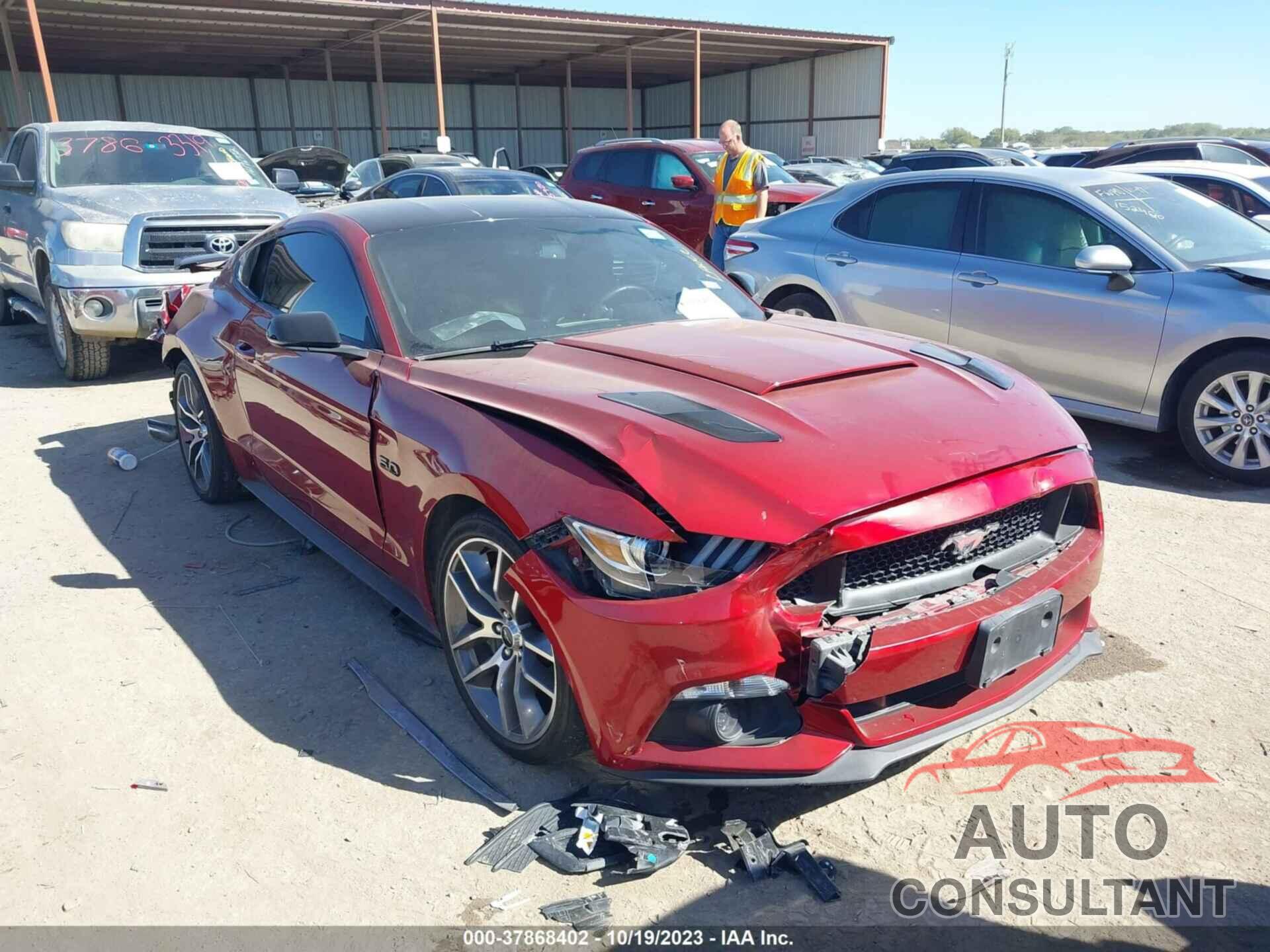 FORD MUSTANG 2017 - 1FA6P8CF6H5250190