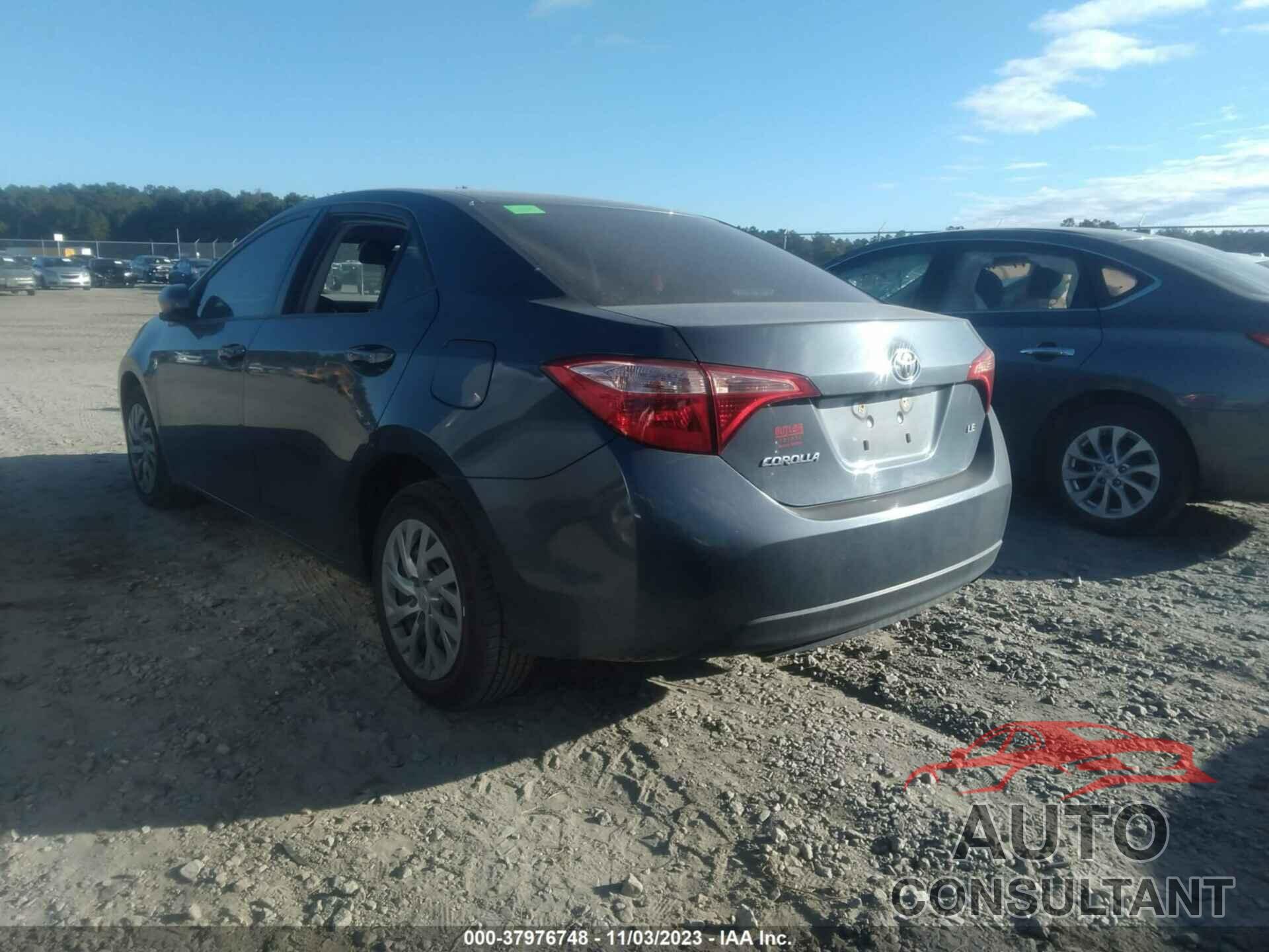 TOYOTA COROLLA 2019 - 2T1BURHE7KC151105