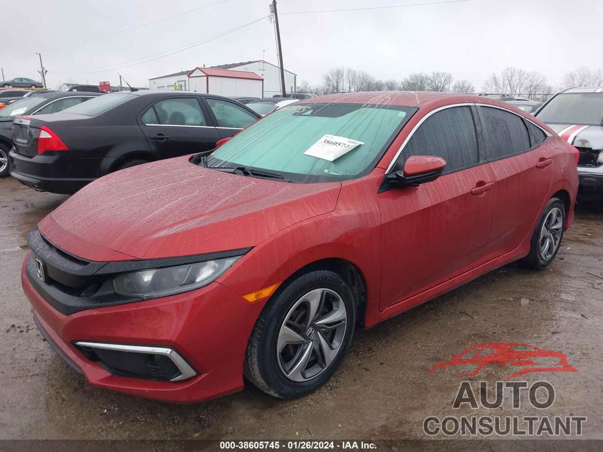 HONDA CIVIC 2019 - 2HGFC2F64KH562413