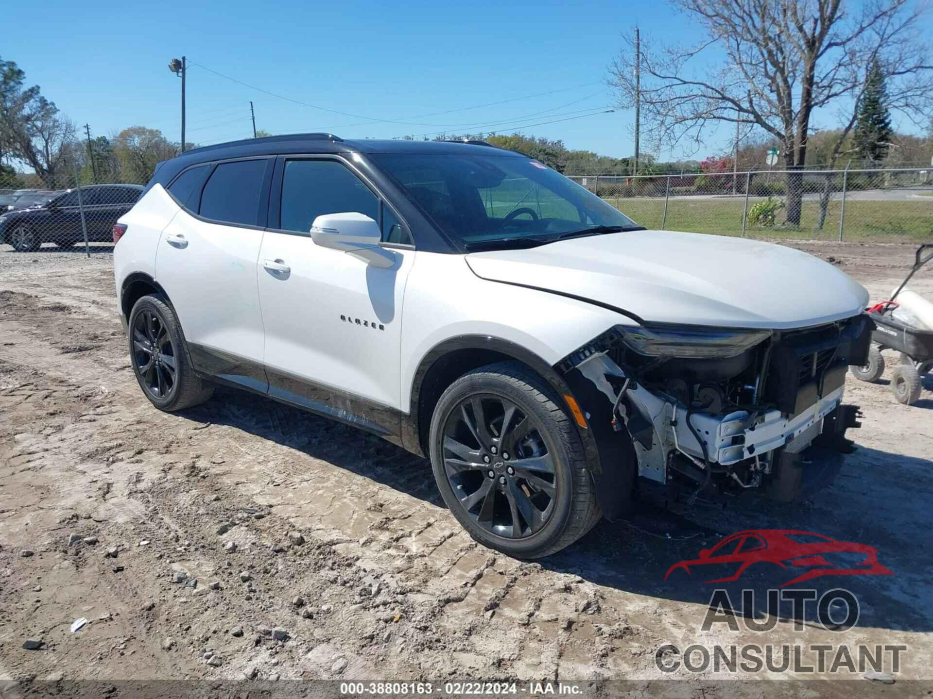 CHEVROLET BLAZER 2022 - 3GNKBERS7NS225379