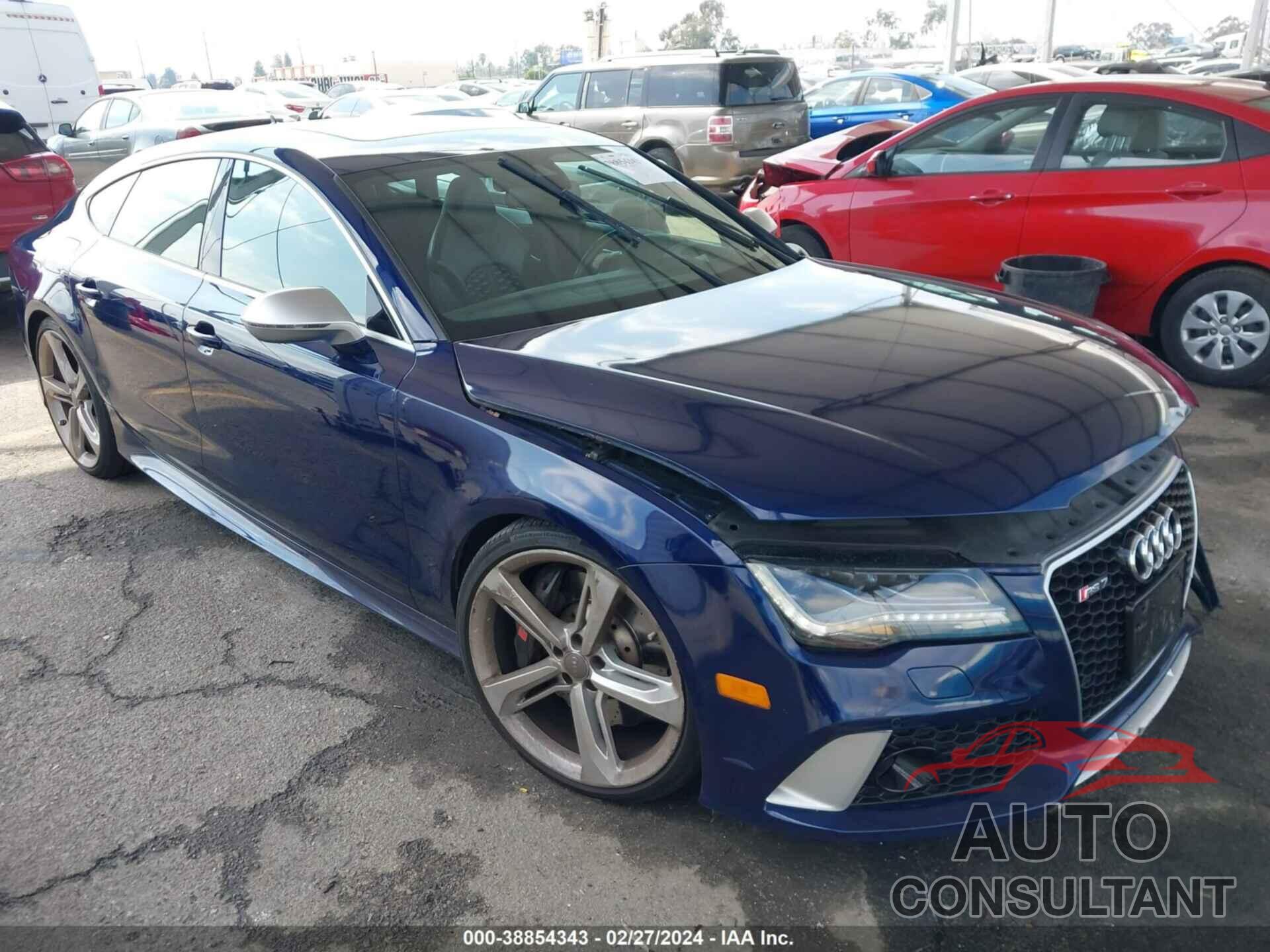 AUDI RS7 2014 - WUAW2AFC6EN902645