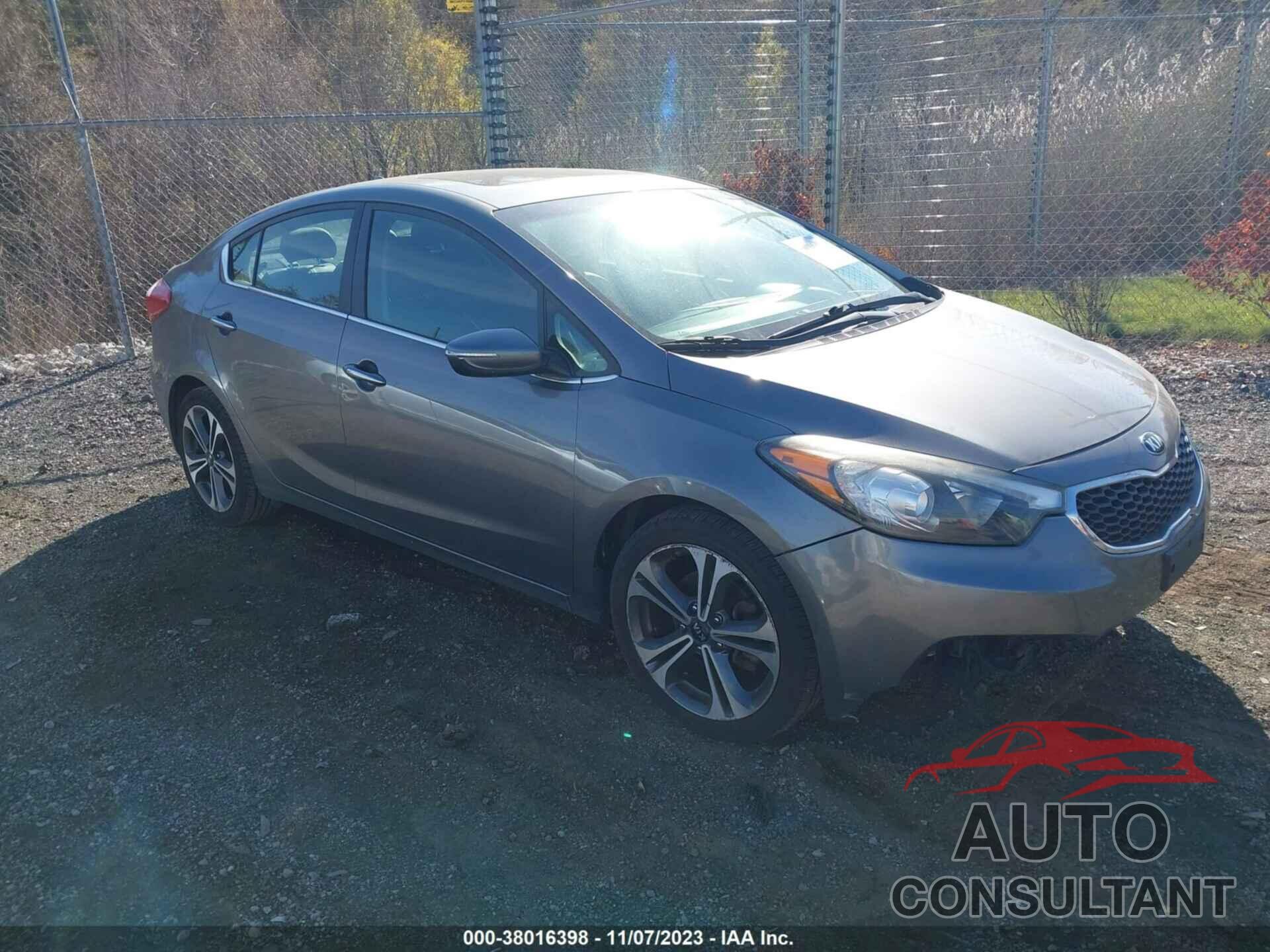 KIA FORTE 2016 - KNAFZ4A85G5490876