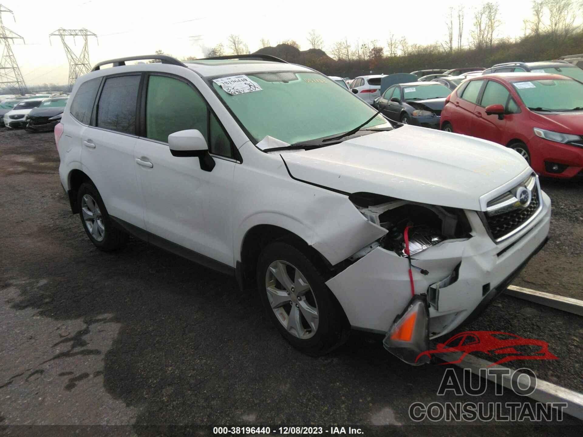 SUBARU FORESTER 2016 - JF2SJAHC3GH557783