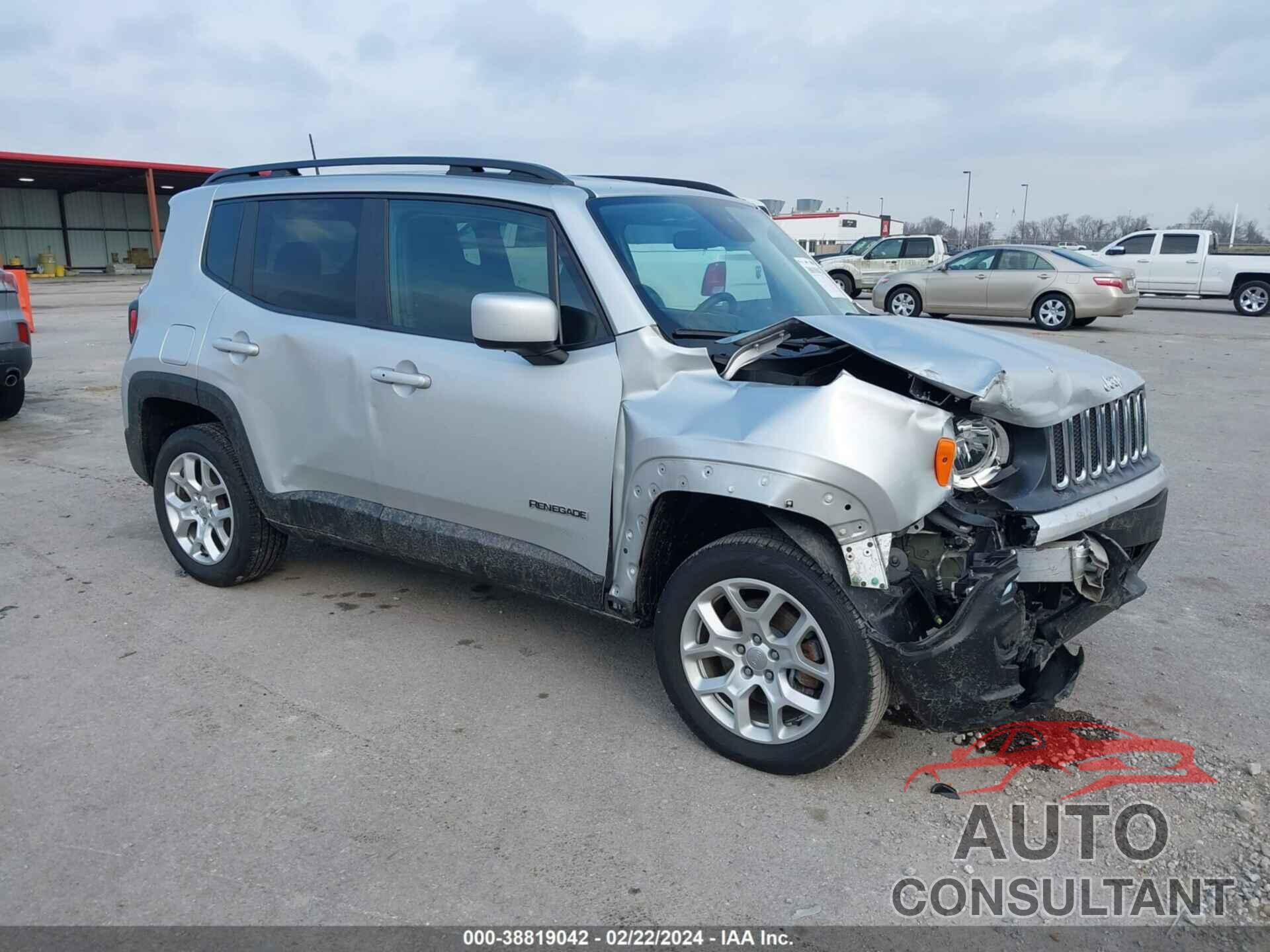 JEEP RENEGADE 2018 - ZACCJBBB4JPJ30795