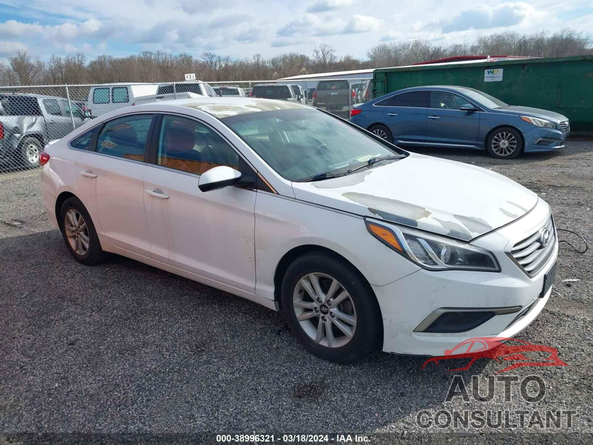 HYUNDAI SONATA 2016 - 5NPE24AF4GH387062