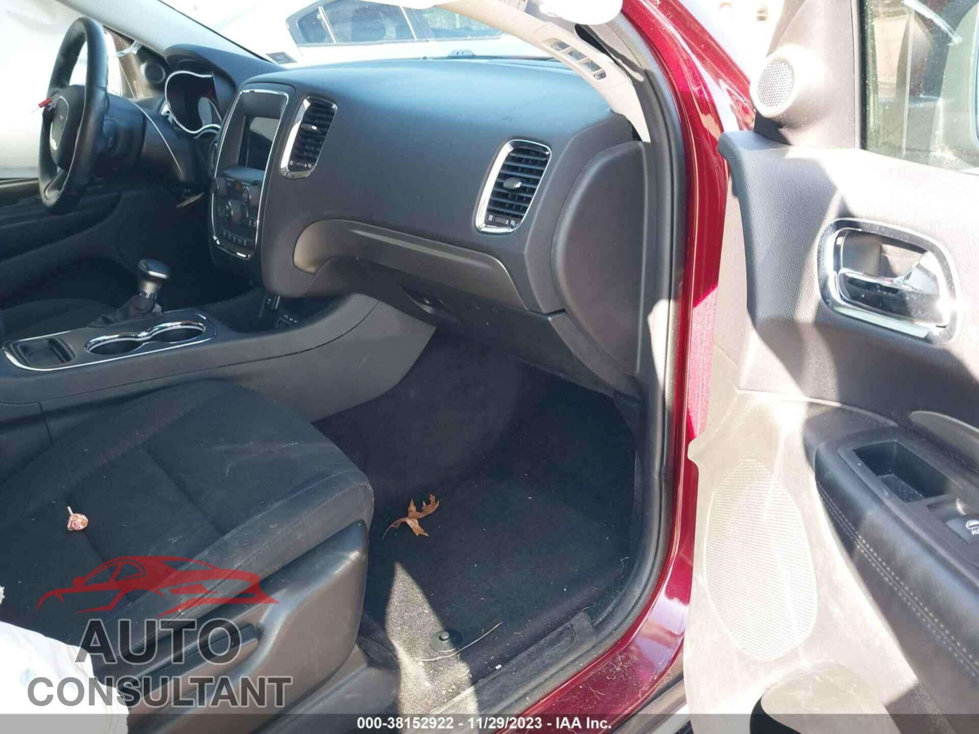 DODGE DURANGO 2018 - 1C4RDJAG2JC170065