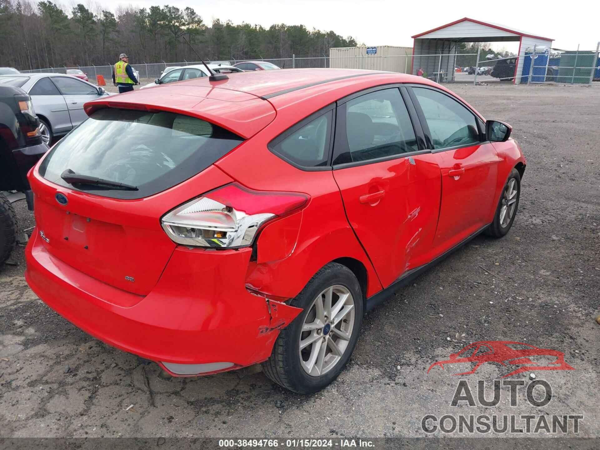 FORD FOCUS 2017 - 1FADP3K20HL278782