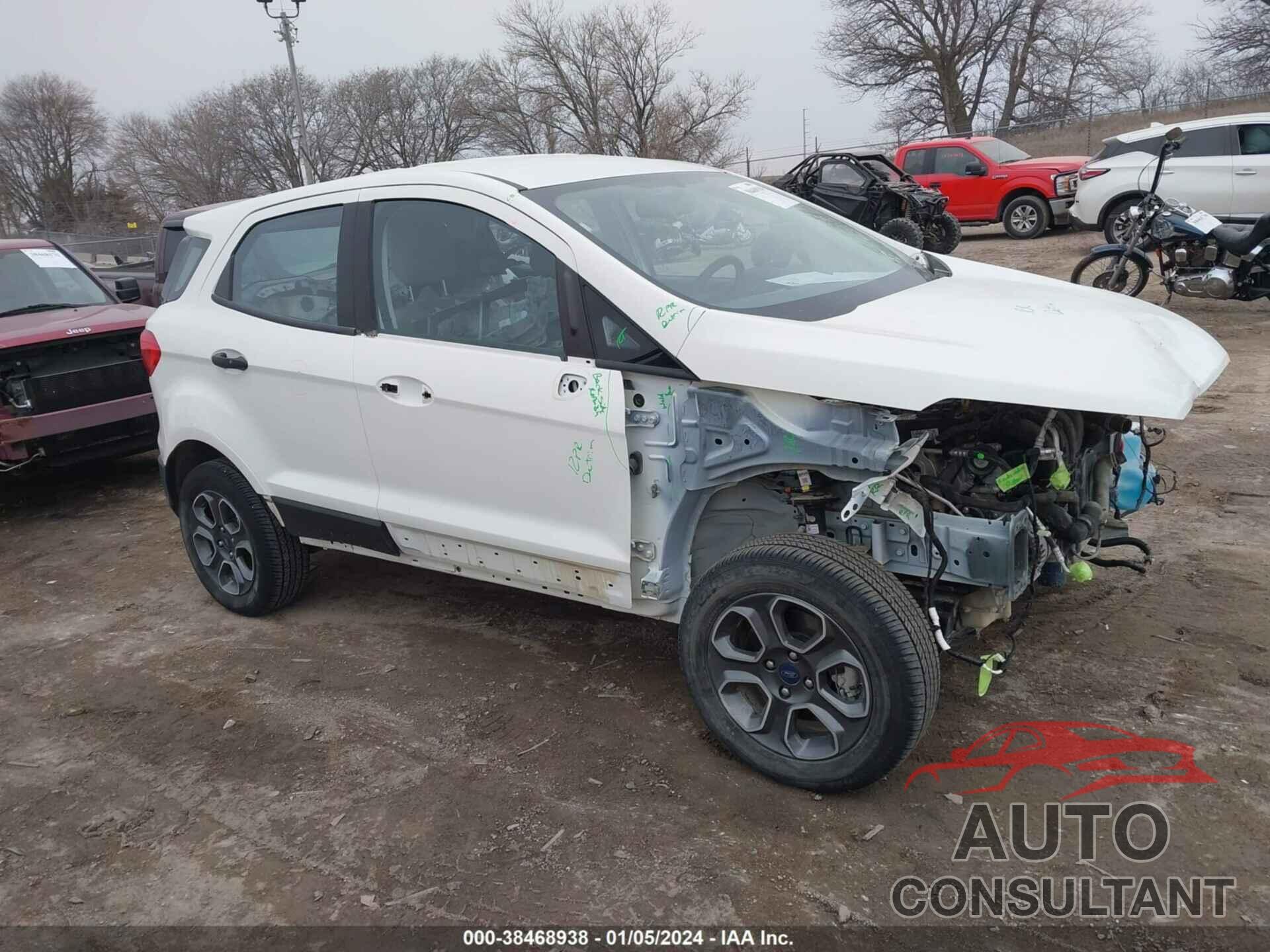 FORD ECOSPORT 2022 - MAJ6S3FL6NC465109