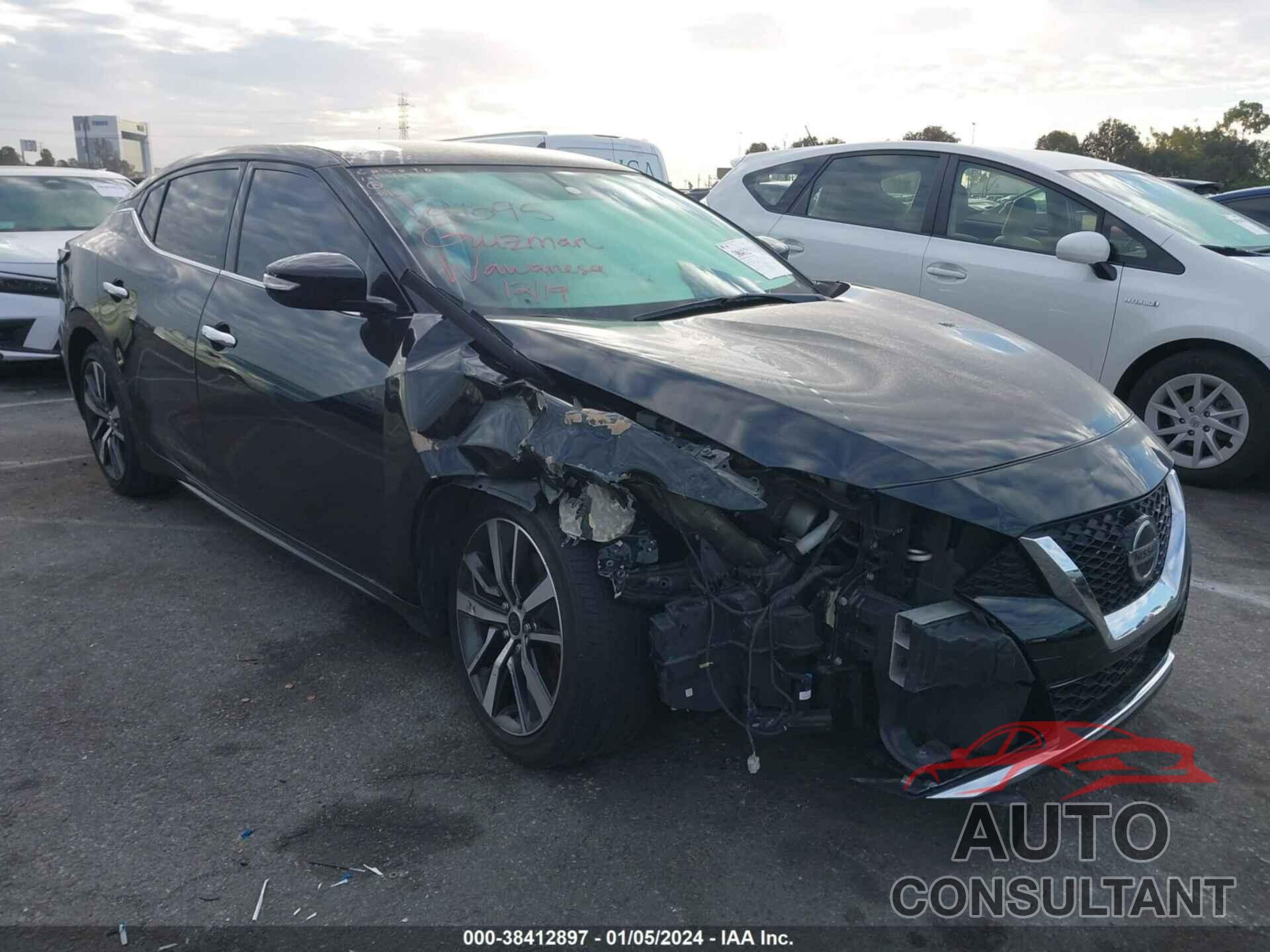 NISSAN MAXIMA 2019 - 1N4AA6AV4KC374309