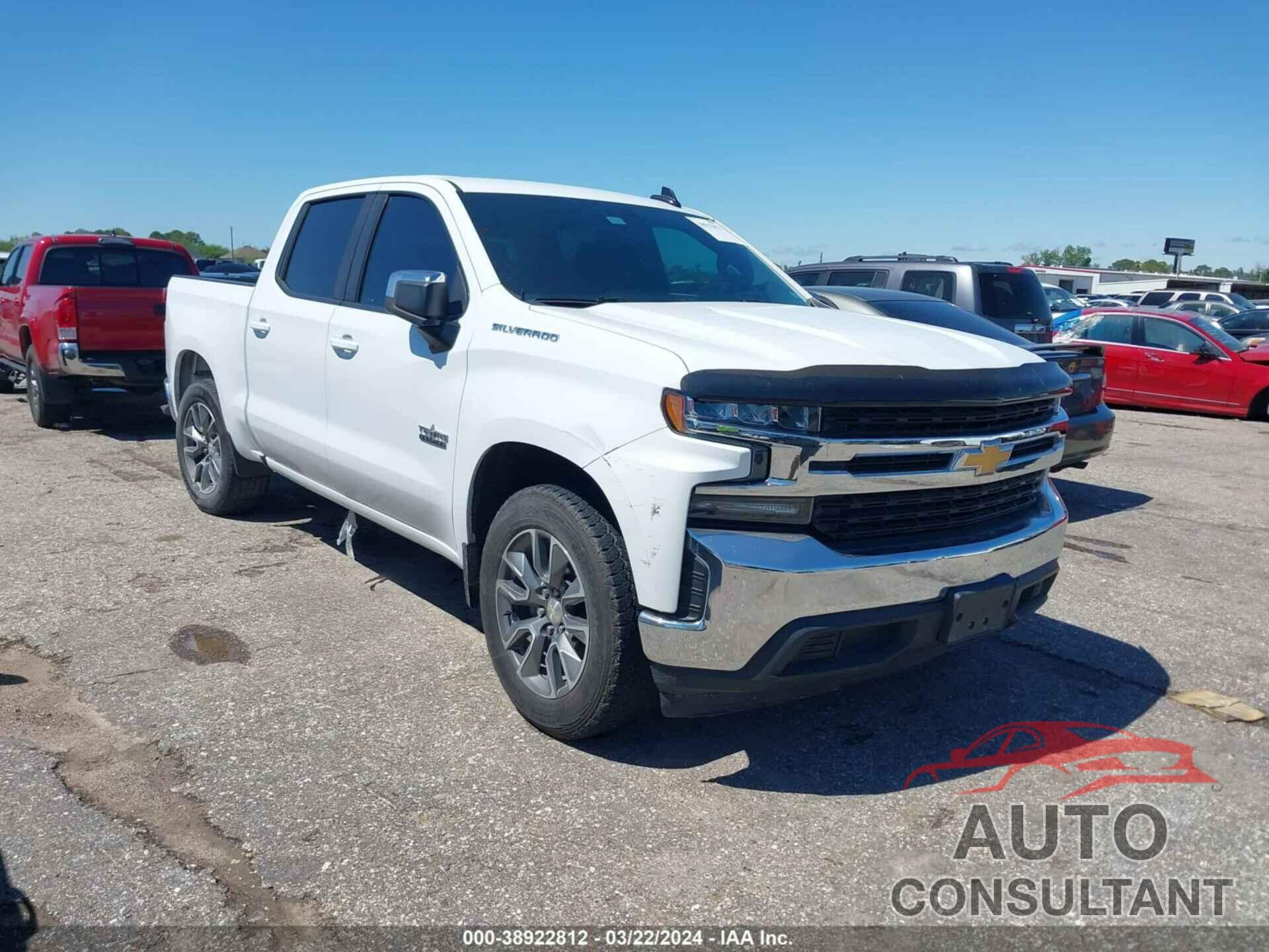 CHEVROLET SILVERADO 1500 2020 - 1GCPWCED3LZ102757