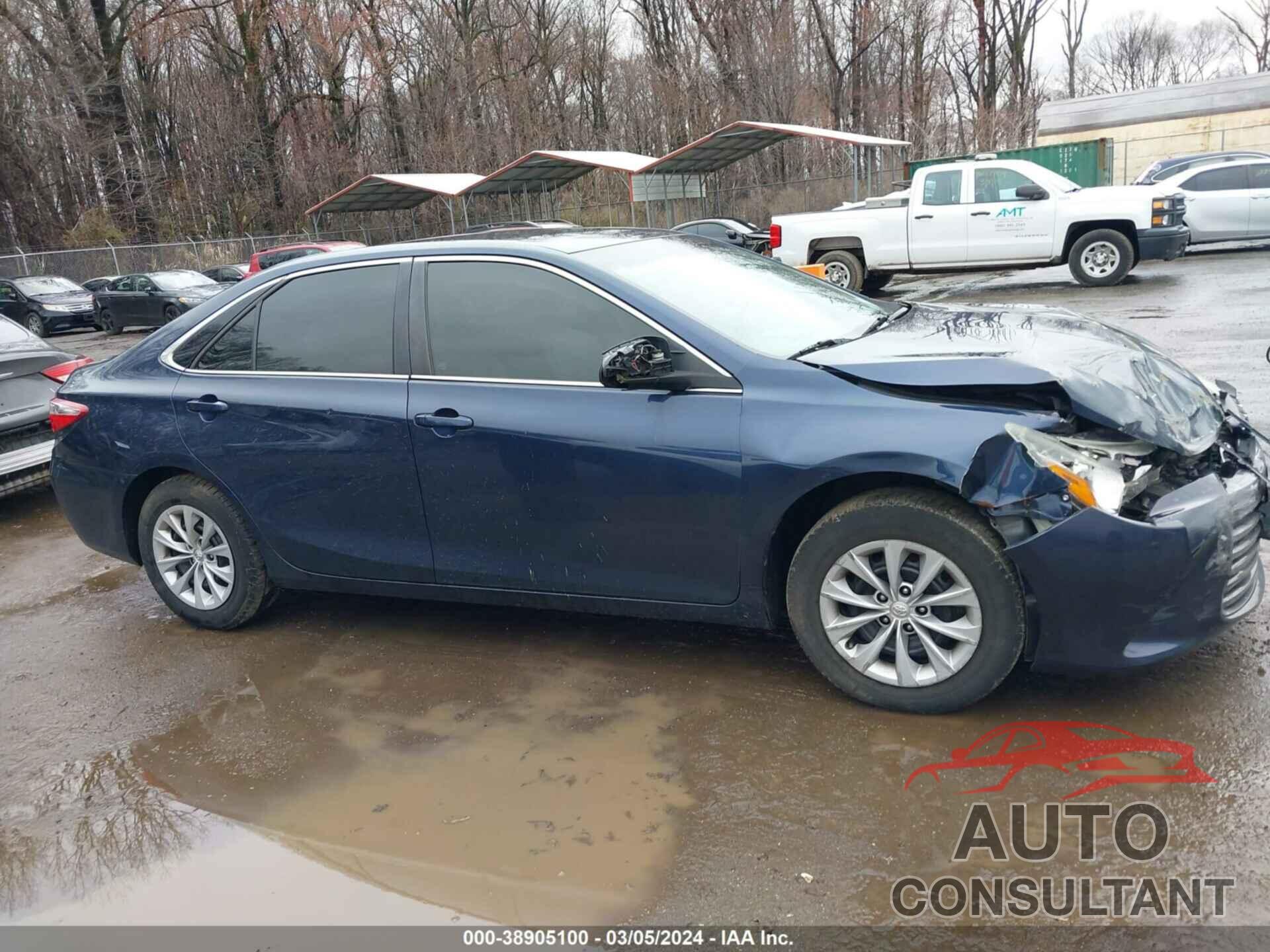 TOYOTA CAMRY 2016 - 4T4BF1FK0GR540684