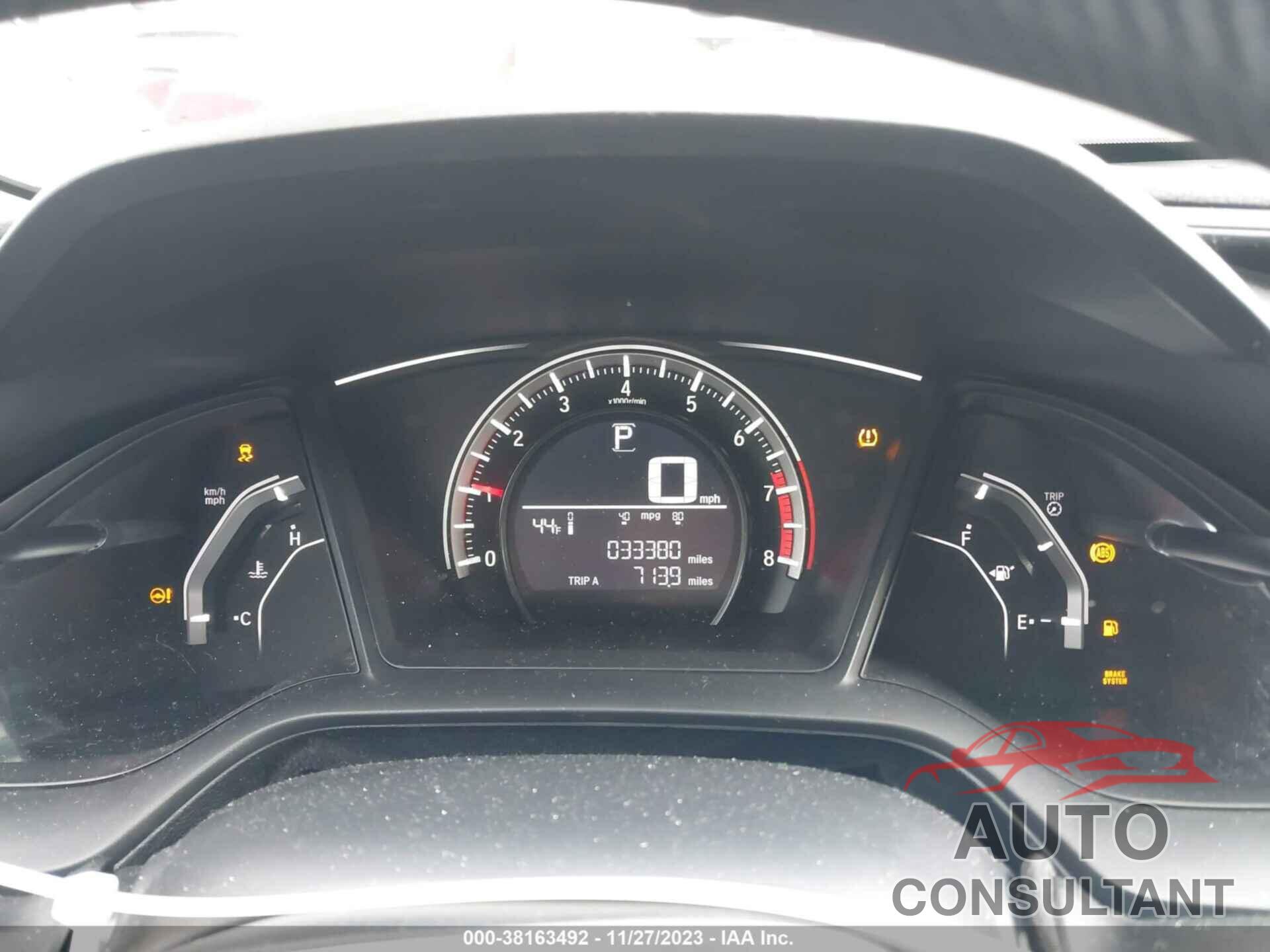 HONDA CIVIC 2016 - 19XFC2F50GE061527