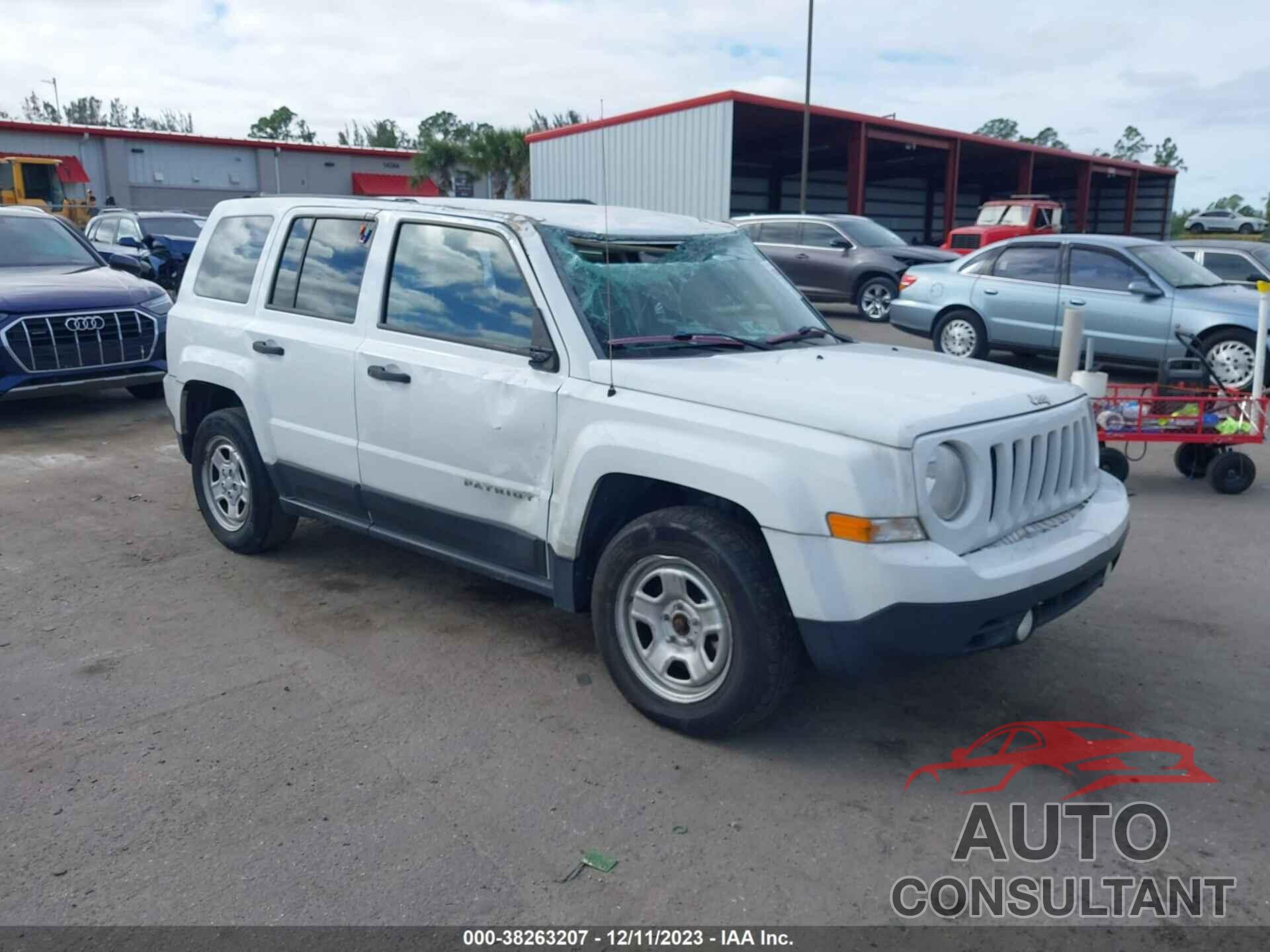 JEEP PATRIOT 2016 - 1C4NJPBA8GD629168