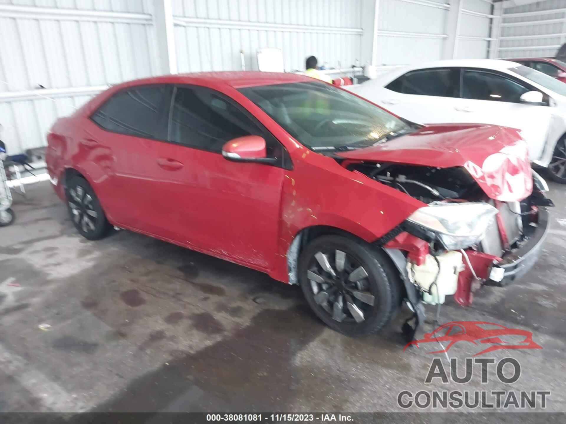 TOYOTA COROLLA 2015 - 2T1BURHE5FC365712