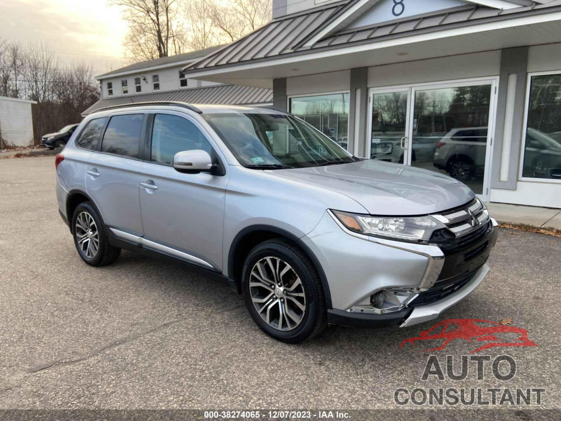 MITSUBISHI OUTLANDER 2016 - JA4AZ3A33GZ036186