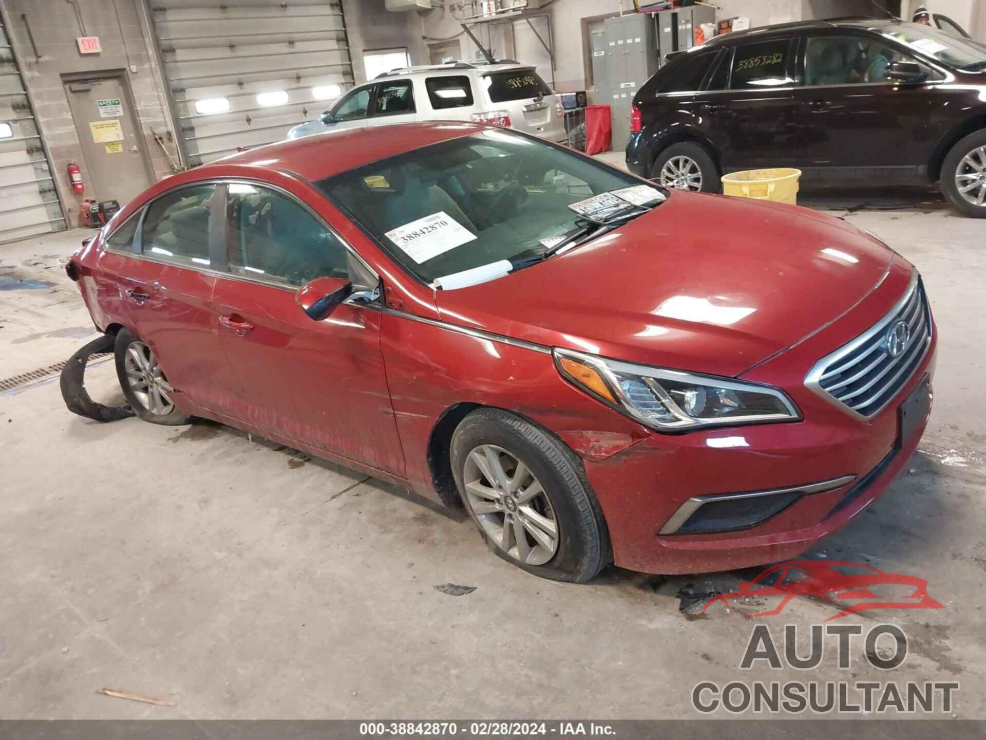 HYUNDAI SONATA 2017 - 5NPE24AF6HH522141