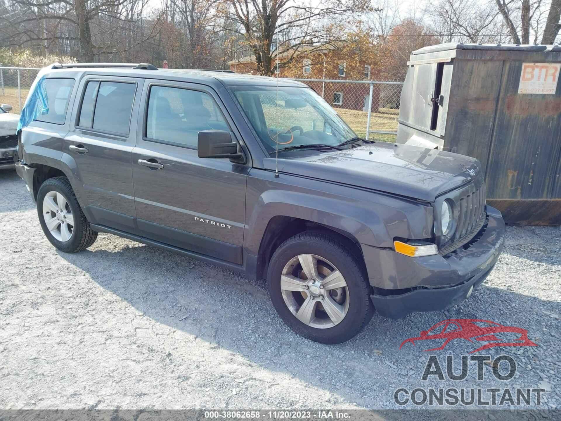 JEEP PATRIOT 2015 - 1C4NJPBBXFD409960