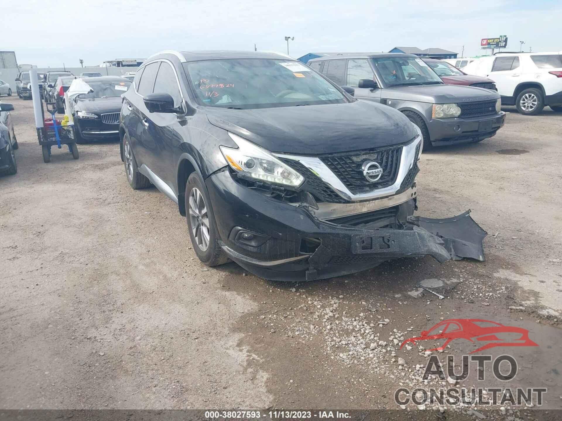 NISSAN MURANO 2016 - 5N1AZ2MGXGN111421